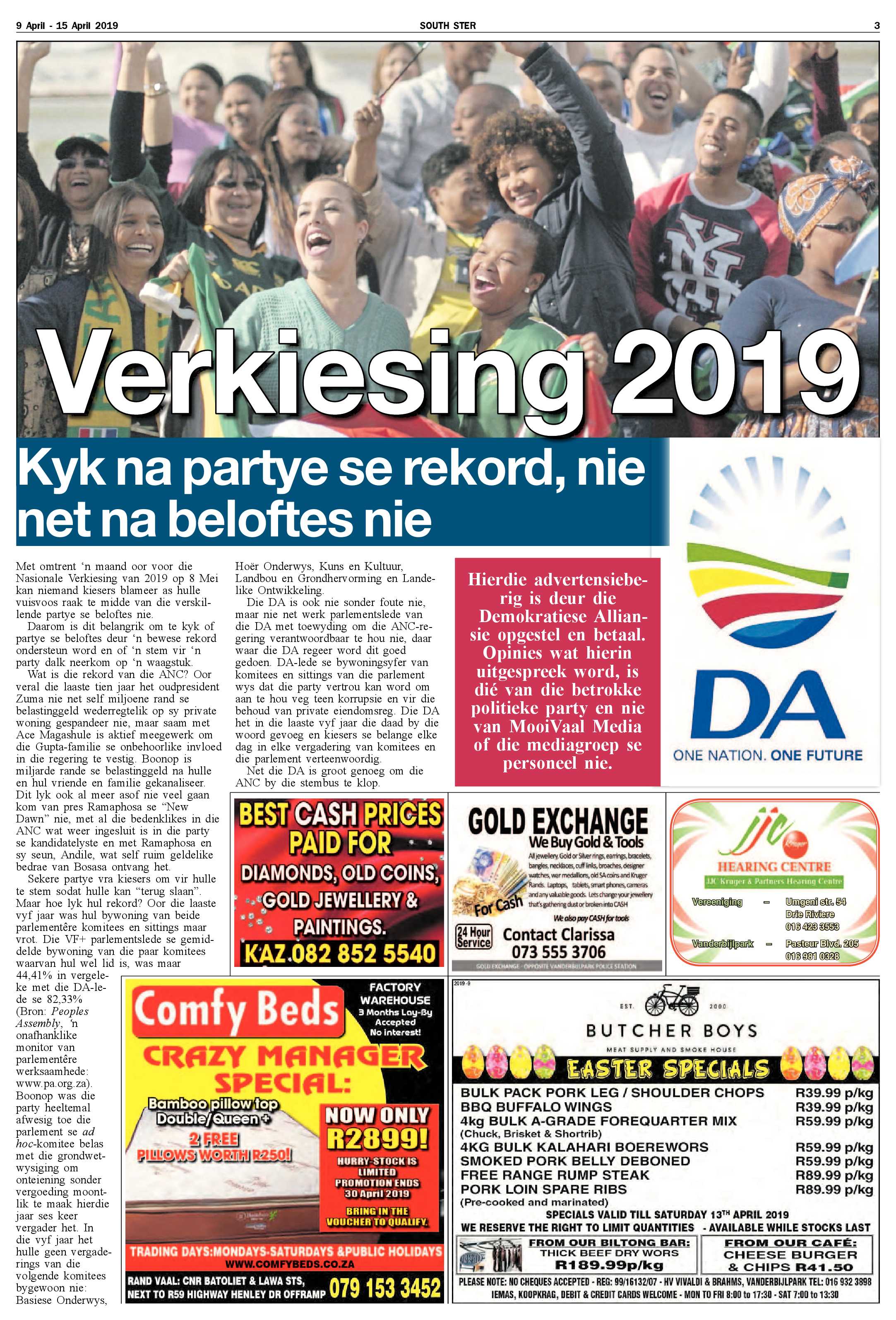 Ster South 9 – 15 April 2019 page 3