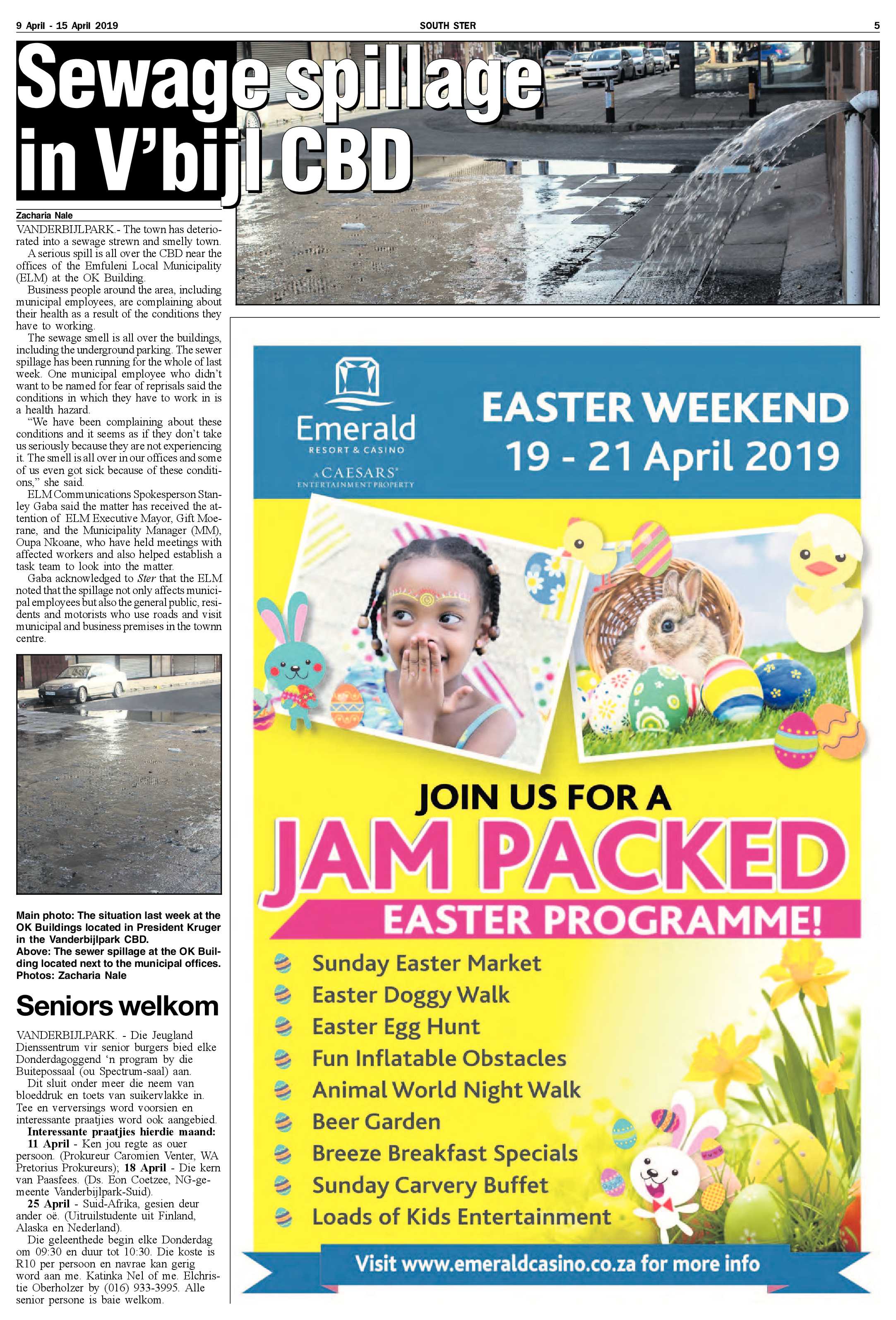 Ster South 9 – 15 April 2019 page 5