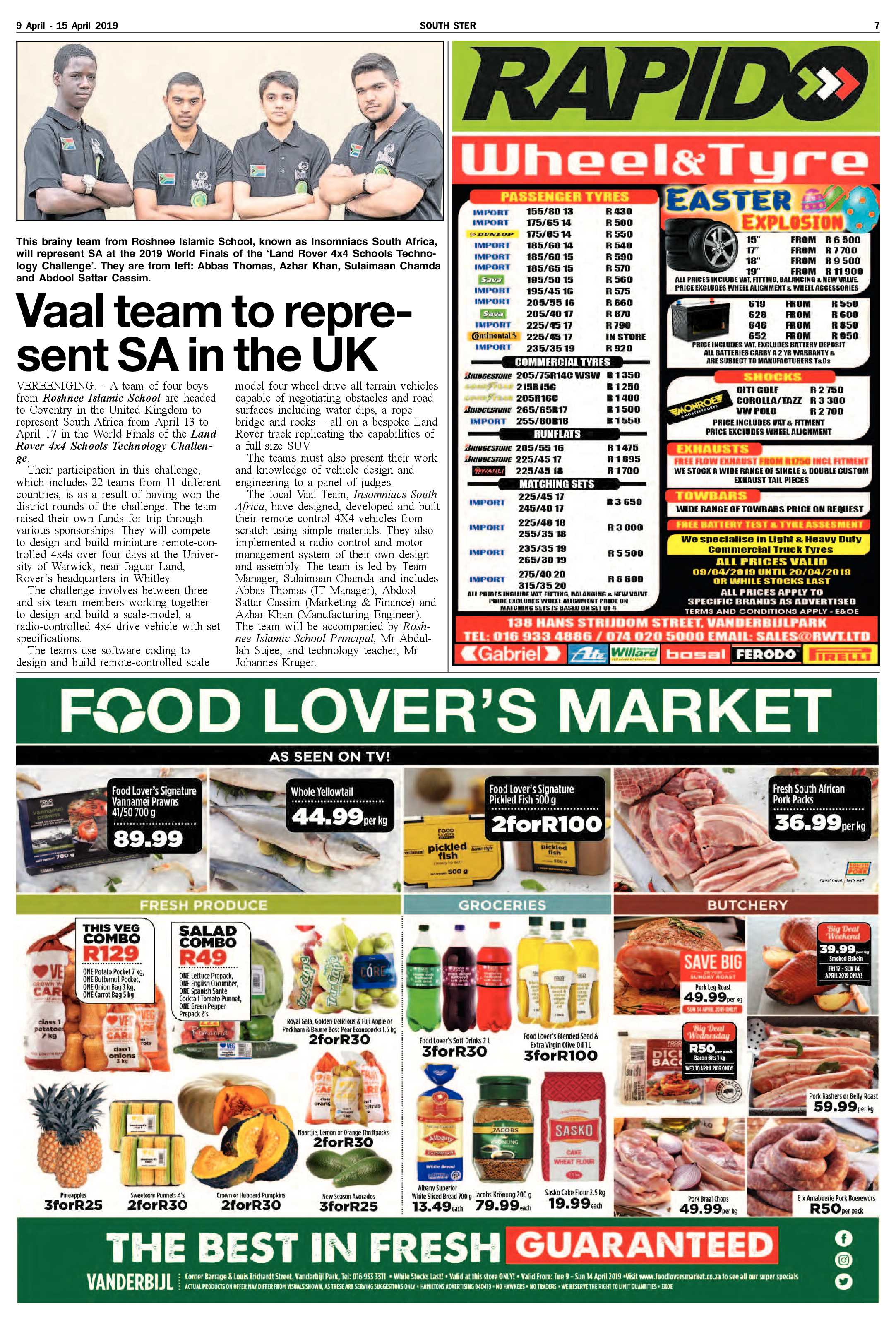 Ster South 9 – 15 April 2019 page 7