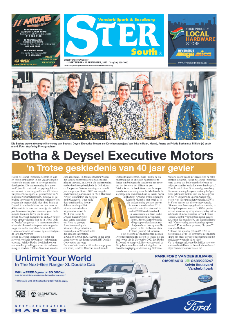 Ster South 12 September – 18 September, 2023 page 1