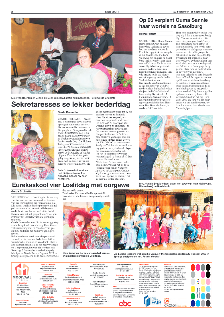 Ster South 12 September – 18 September, 2023 page 2