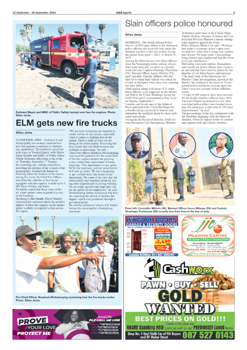 Ster South 12 September – 18 September, 2023 page 3