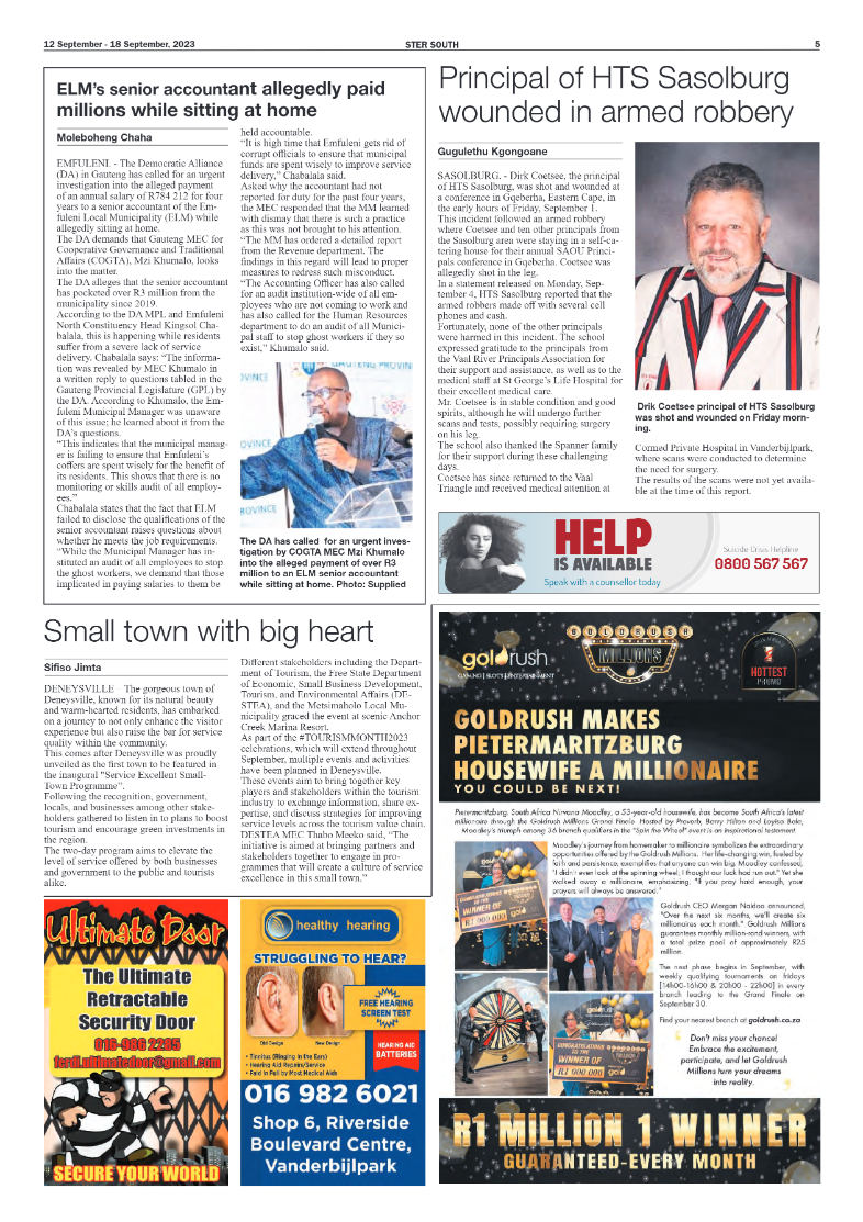 Ster South 12 September – 18 September, 2023 page 5