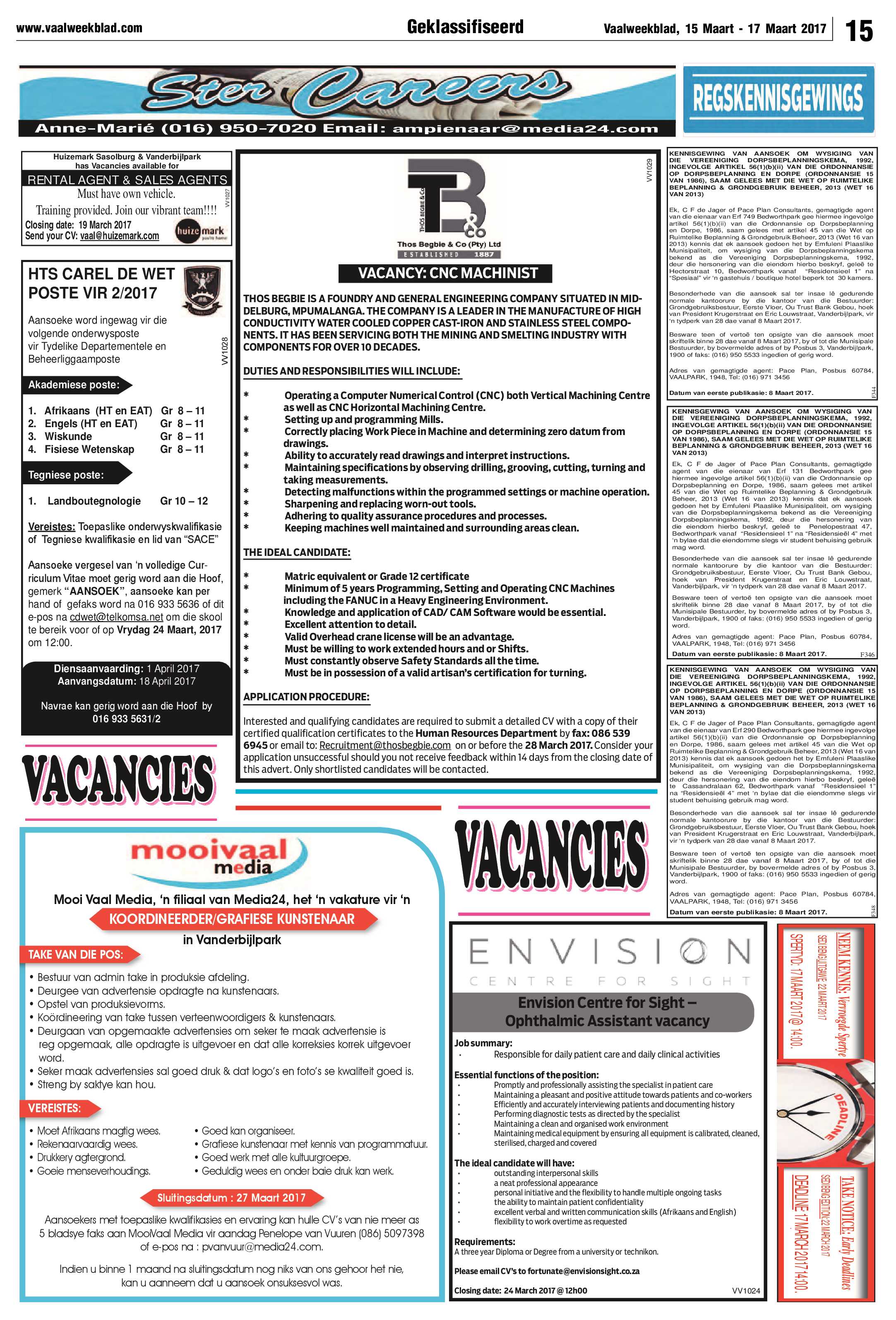 Vaalweekblad 15 – 17 Maart 2017 page 15
