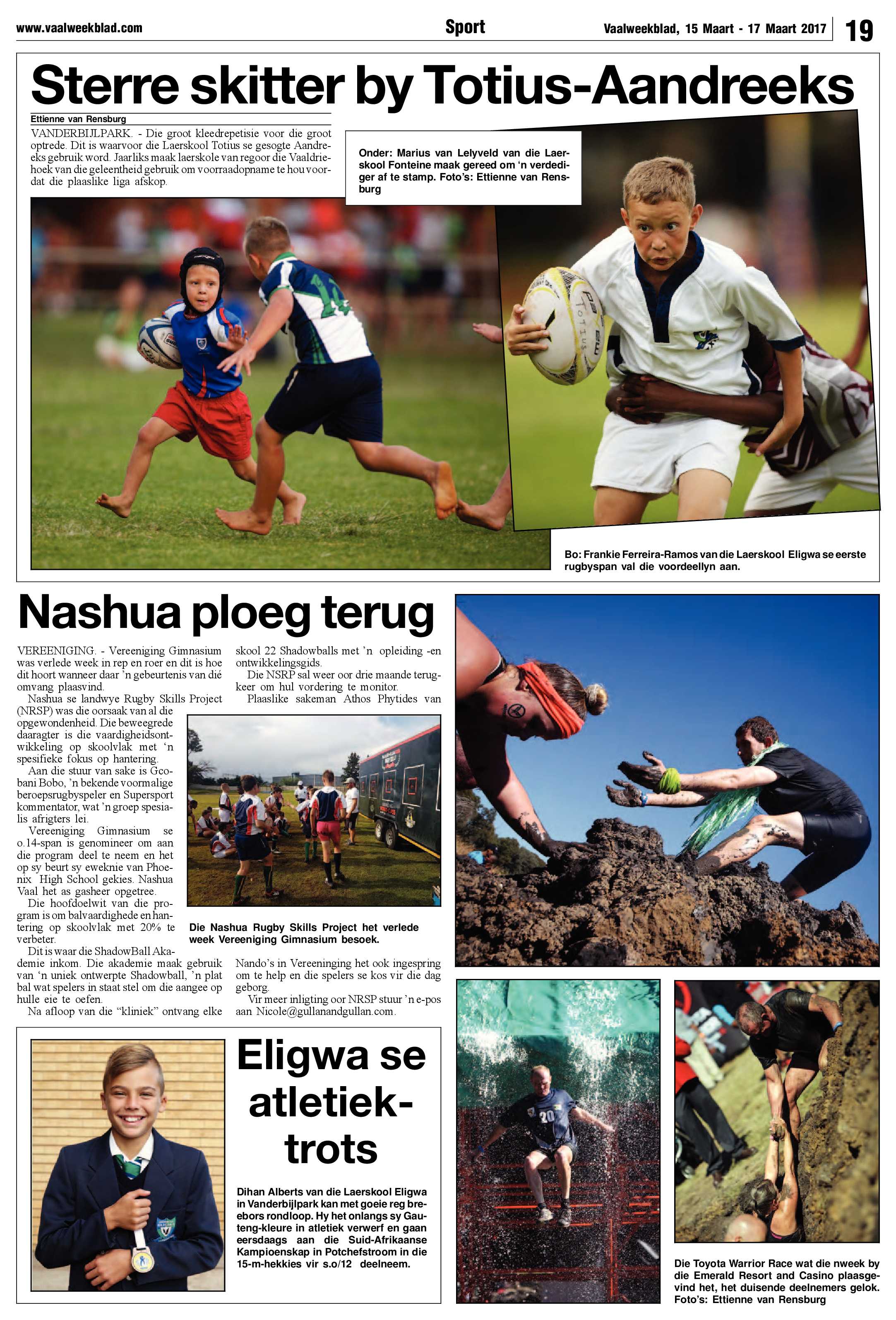 Vaalweekblad 15 – 17 Maart 2017 page 19