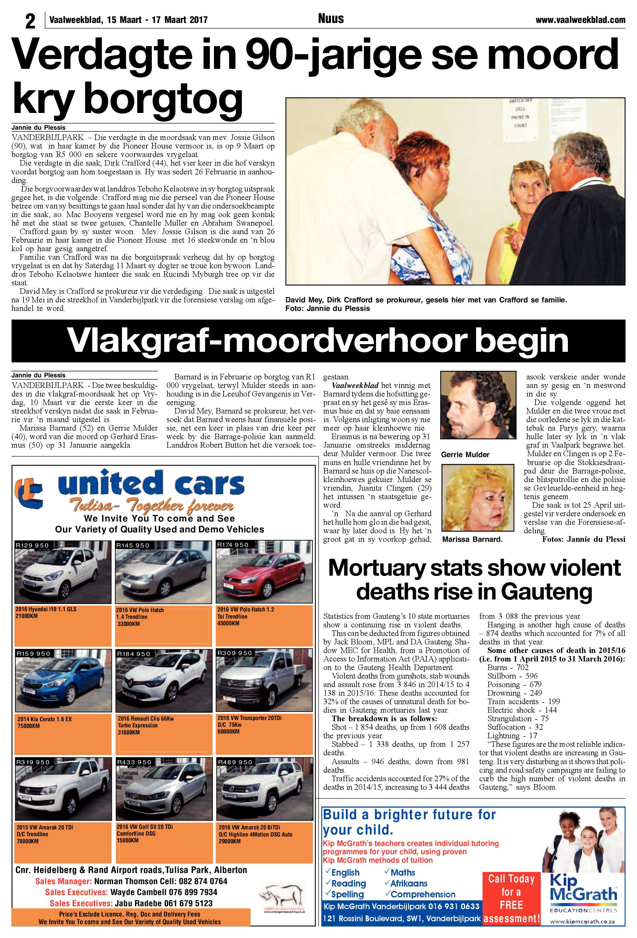 Vaalweekblad 15 – 17 Maart 2017 page 2