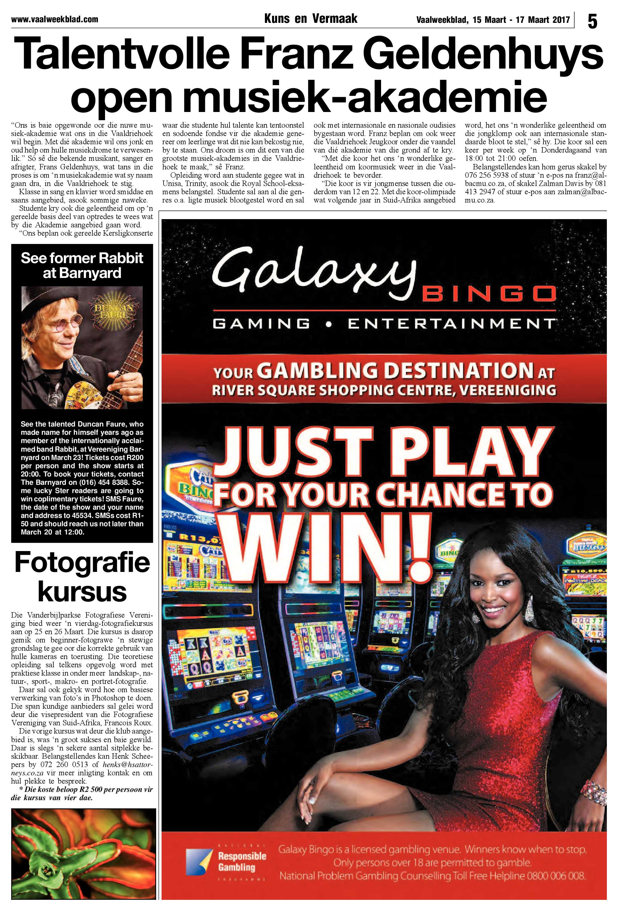 Vaalweekblad 15 – 17 Maart 2017 page 5