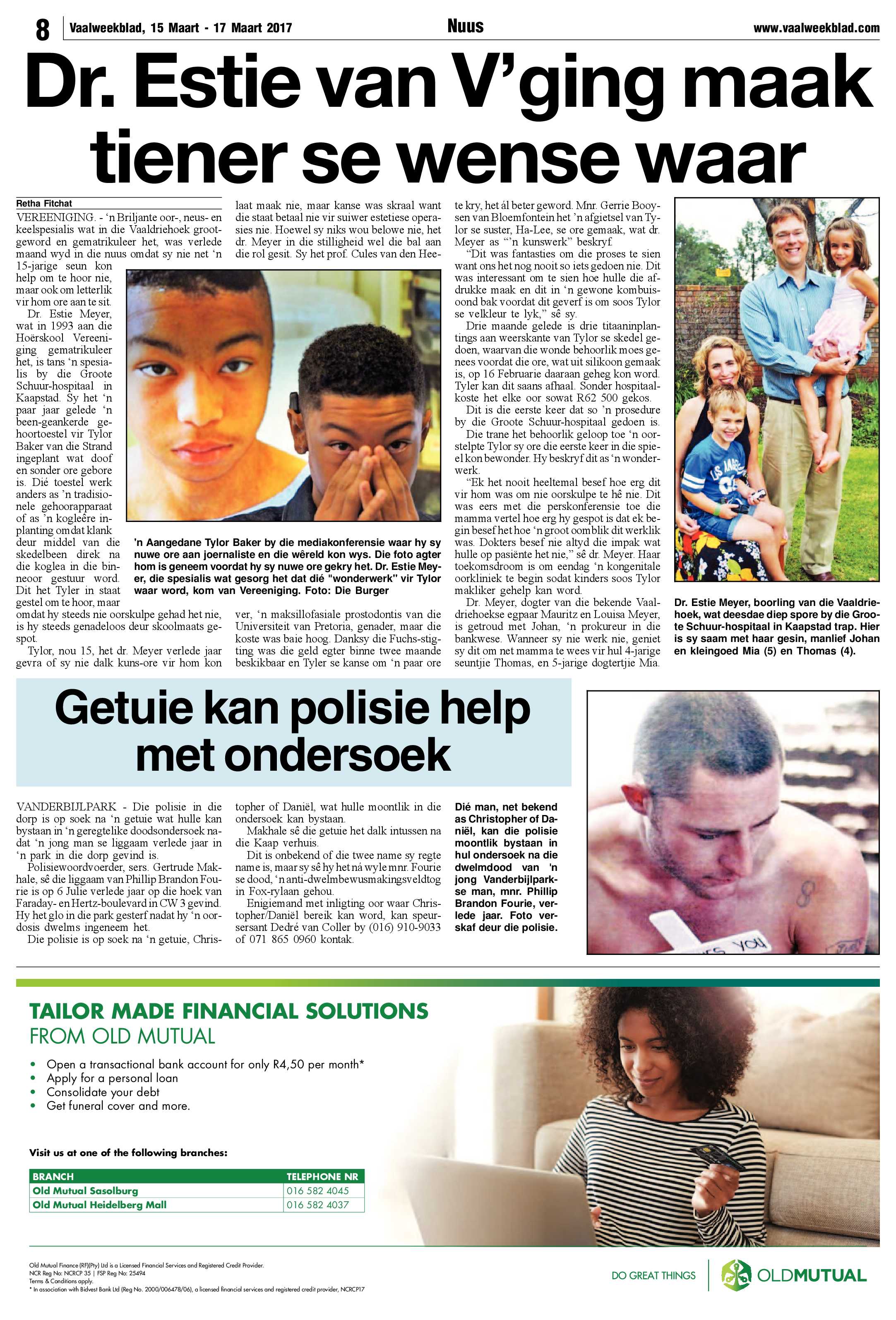 Vaalweekblad 15 – 17 Maart 2017 page 8