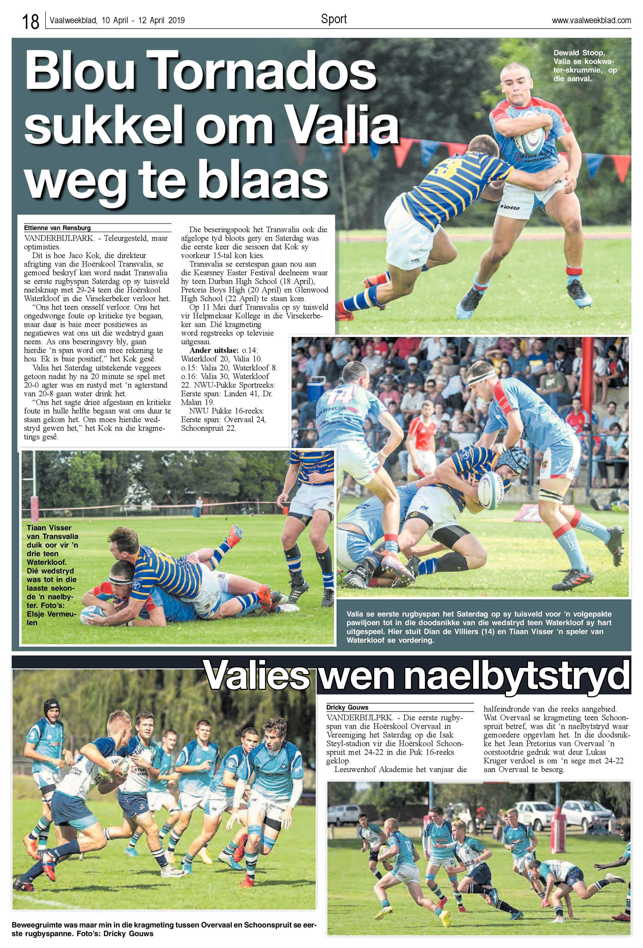 Vaalweekblad 10 – 12 April 2019 page 18