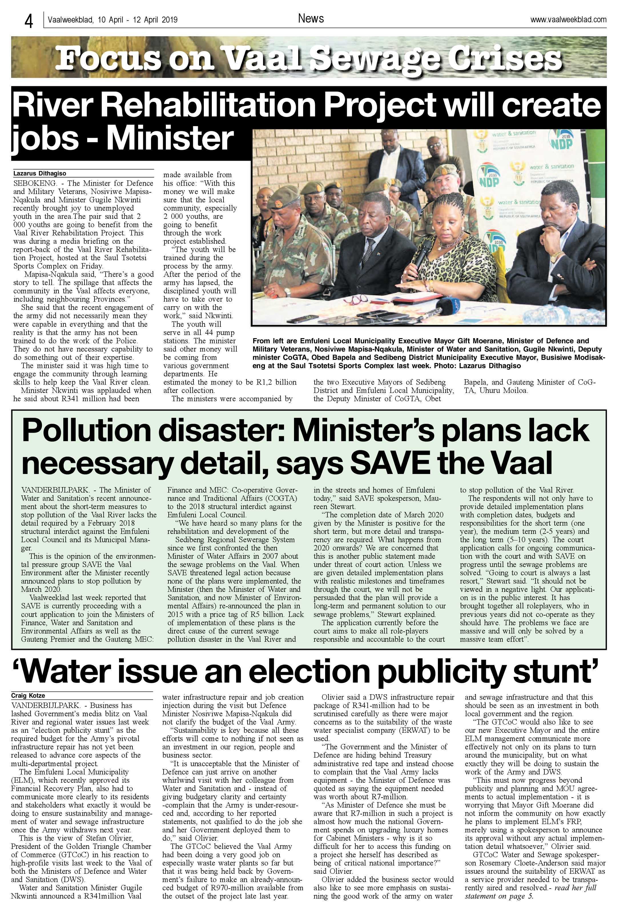 Vaalweekblad 10 – 12 April 2019 page 4
