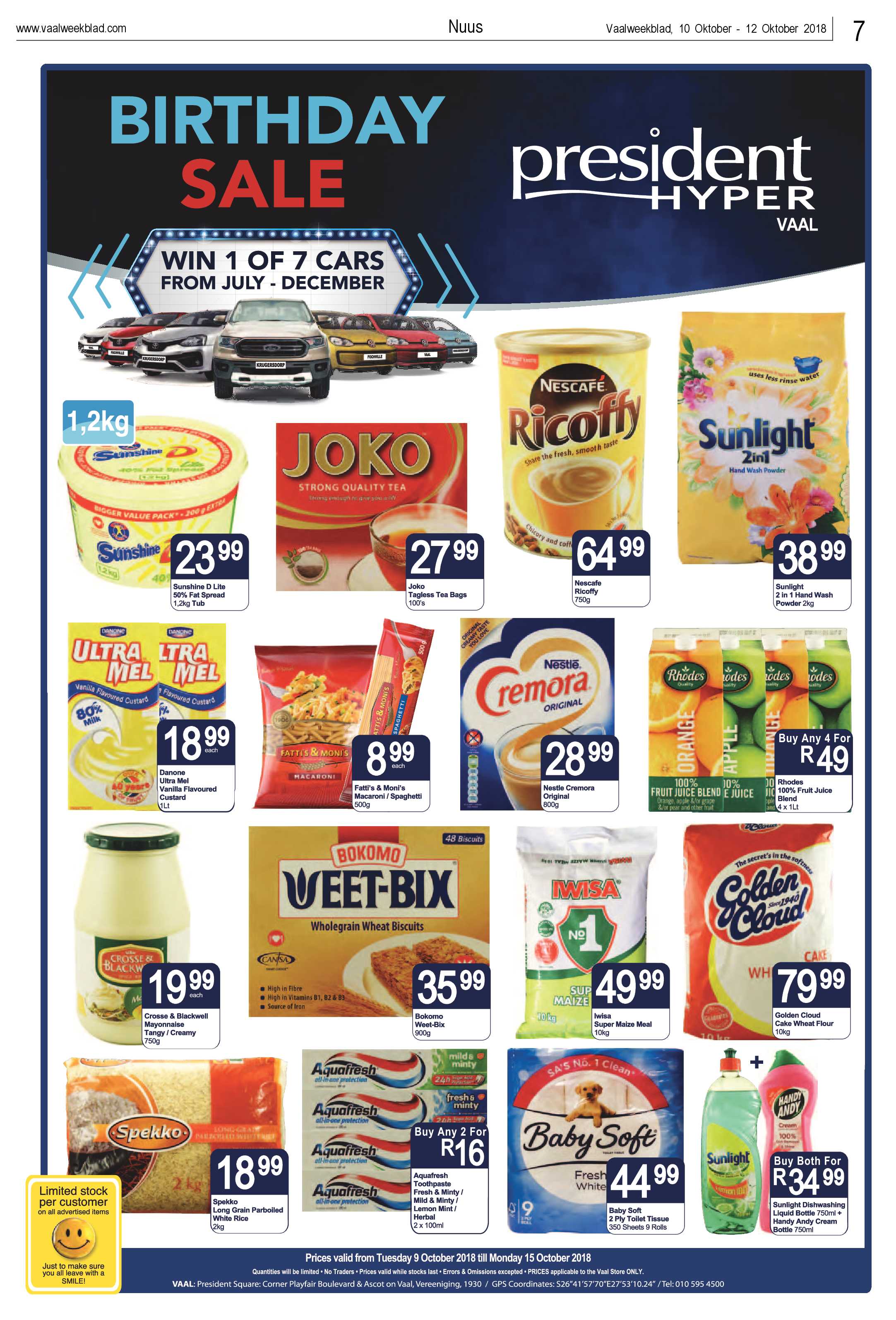 Vaalweekblad 10 – 12  Oktober 2018 page 7