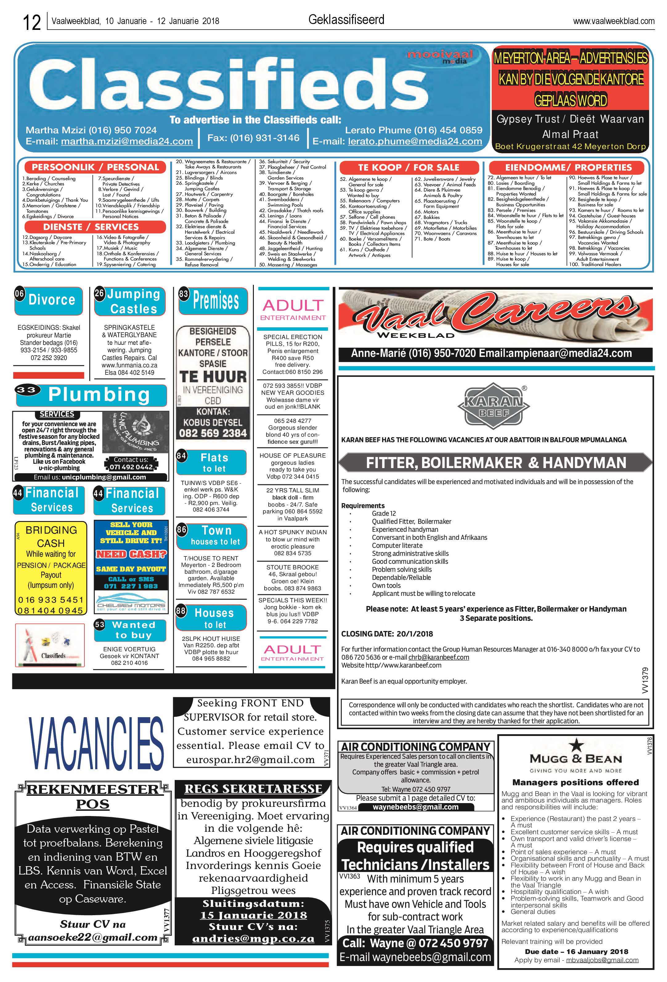 Vaalweekblad 10 – 15 Januarie 2018 page 12