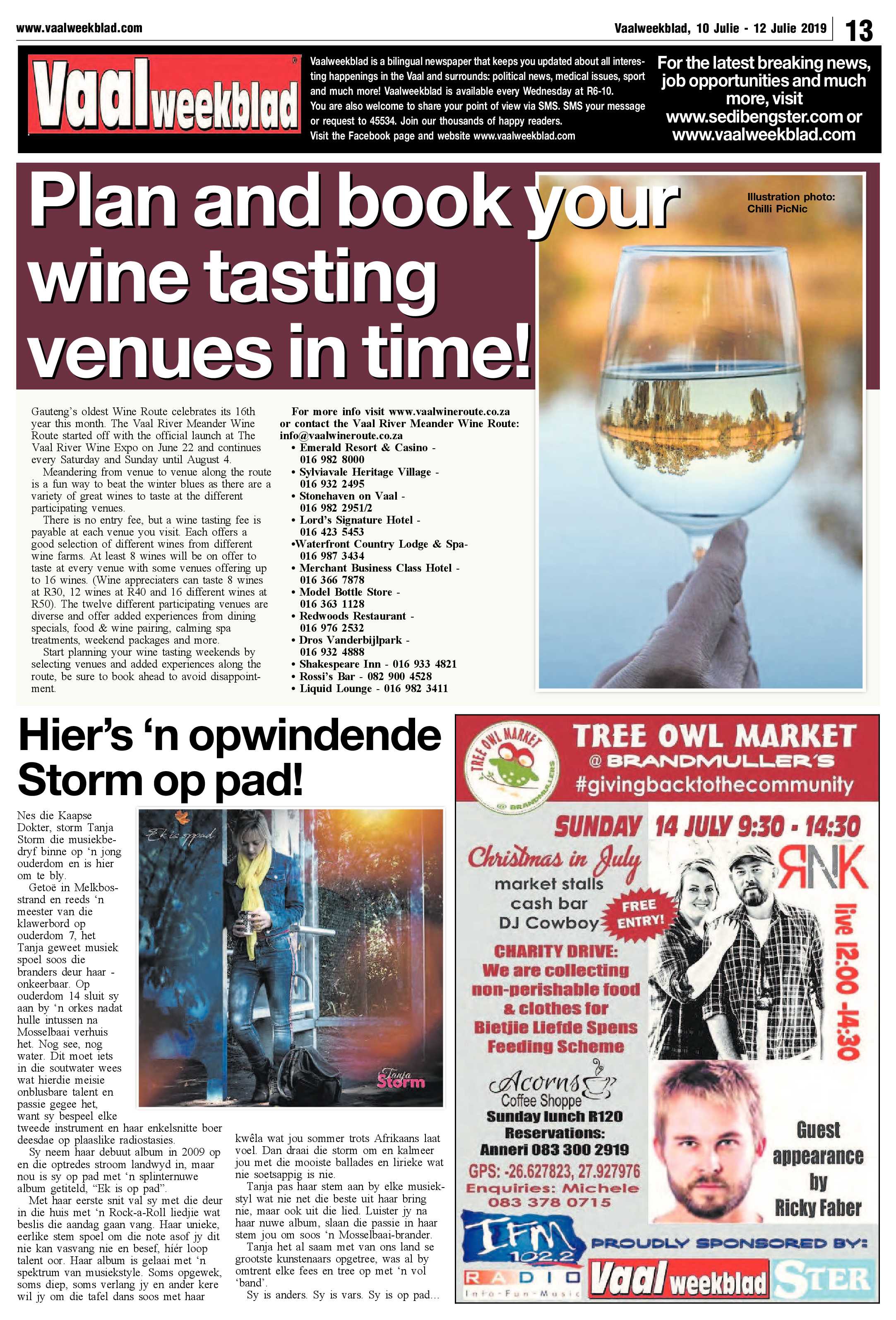 Vaalweekblad 10 – 15 Julie 2019 page 13