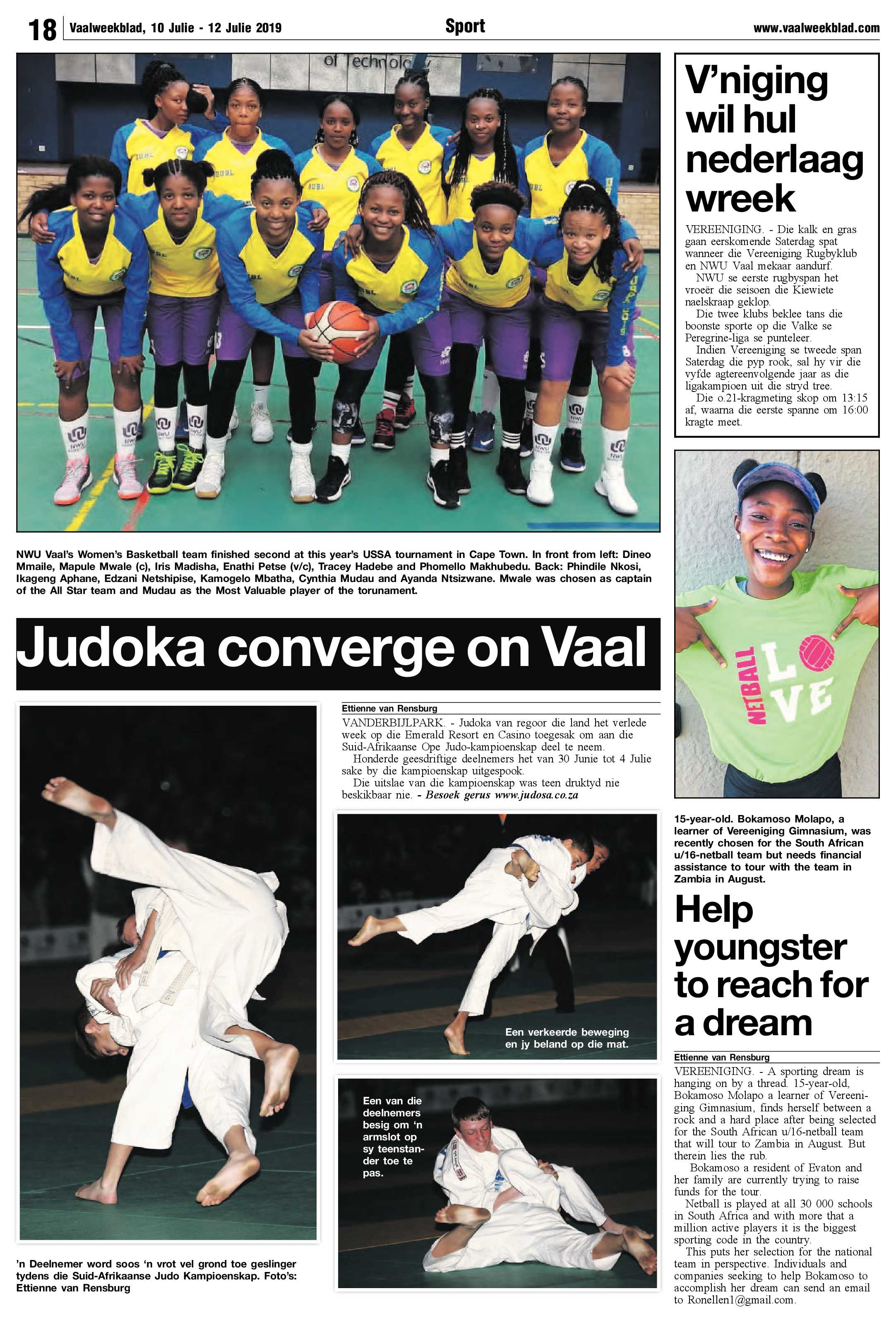 Vaalweekblad 10 – 15 Julie 2019 page 18