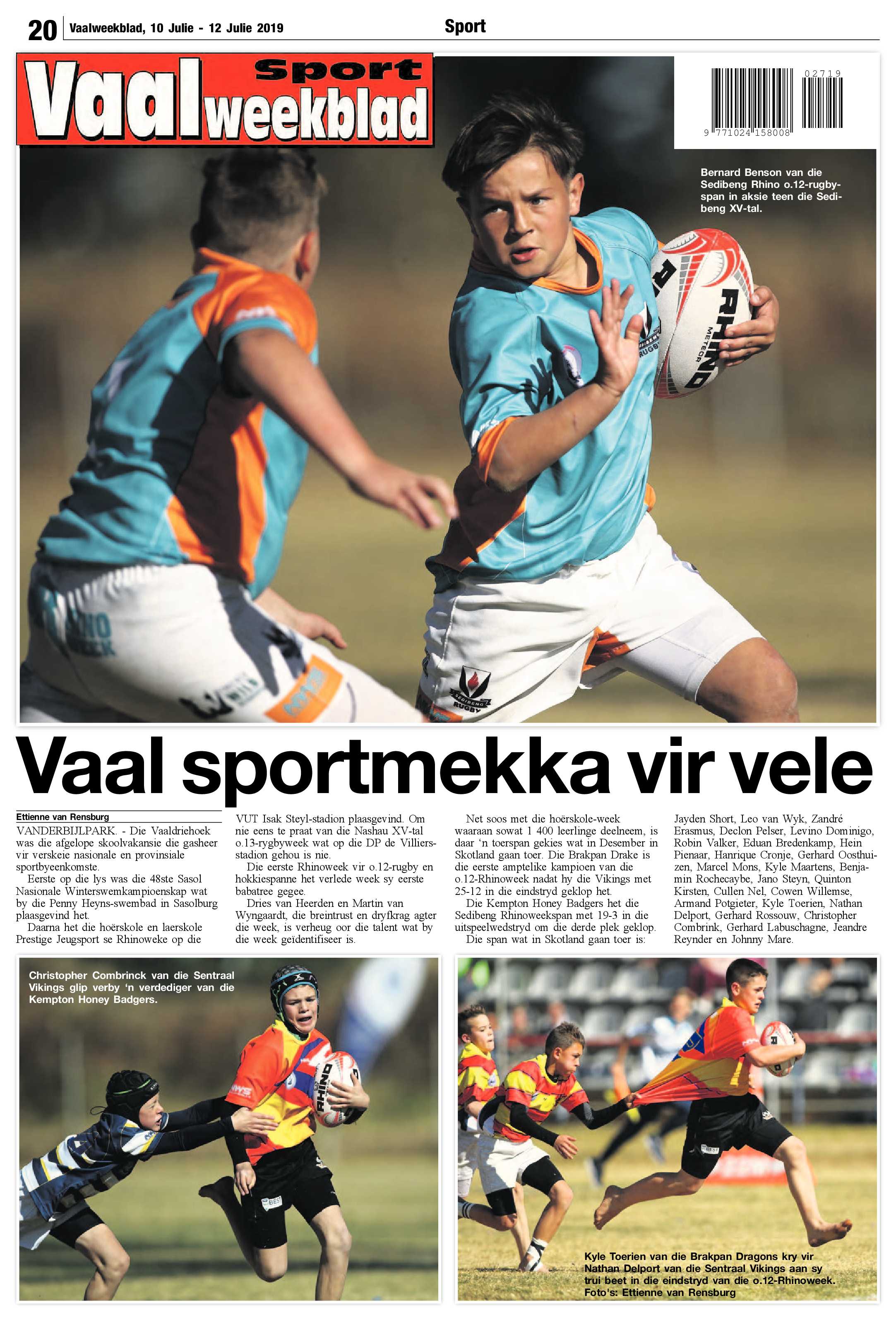Vaalweekblad 10 – 15 Julie 2019 page 20