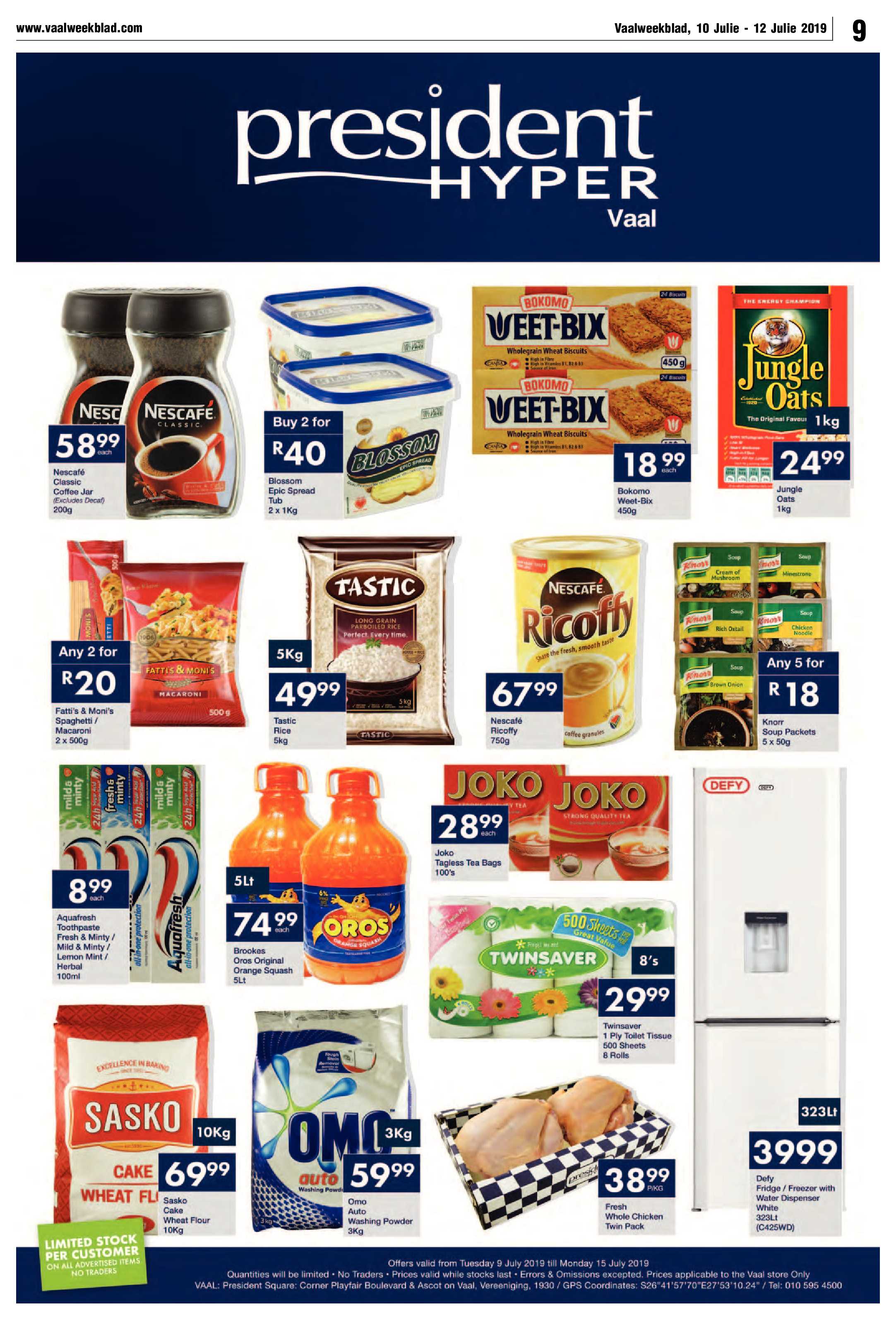 Vaalweekblad 10 – 15 Julie 2019 page 9