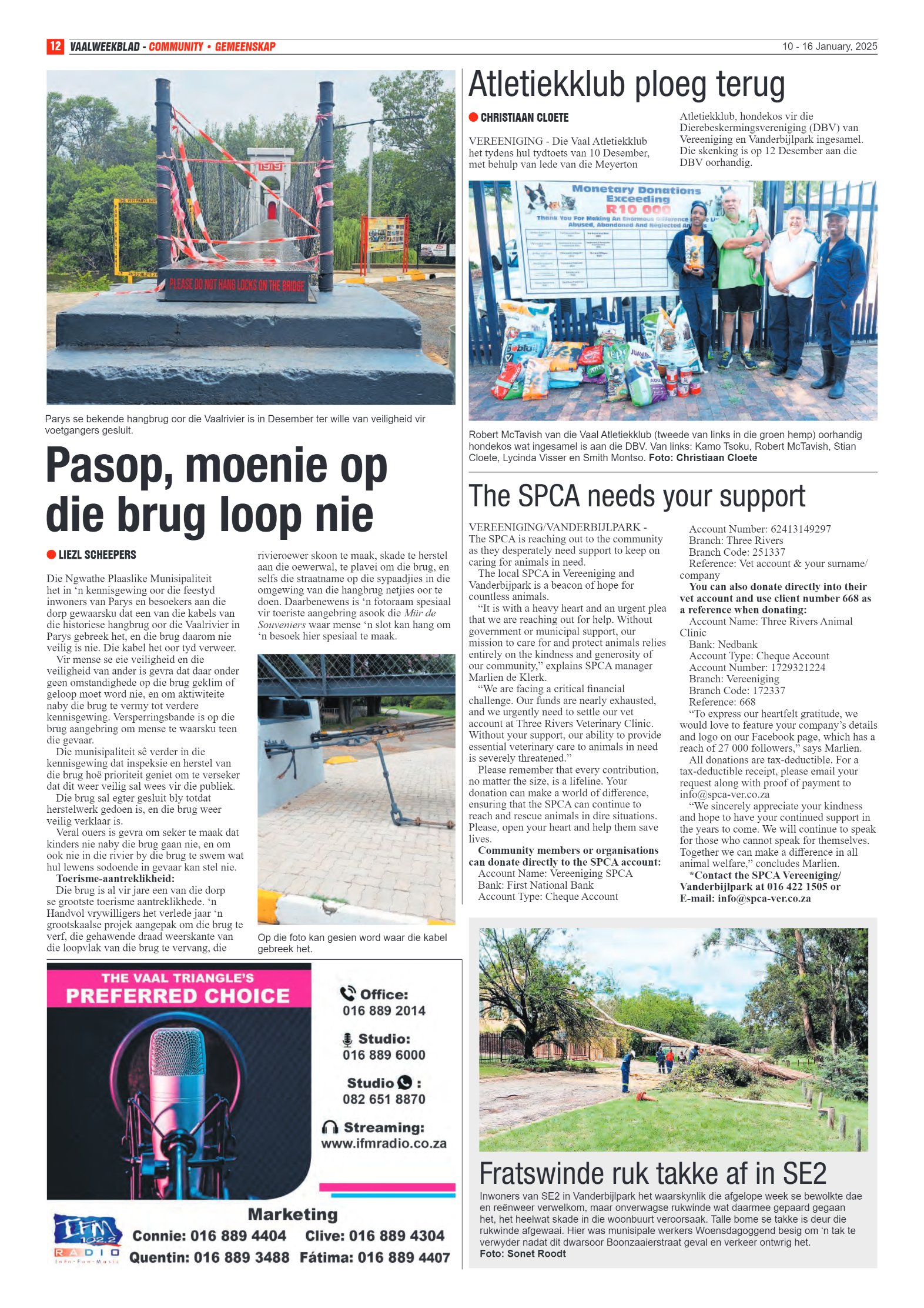 Vaalweekblad 10 – 16 January, 2025 page 6