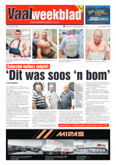 Vaalweekblad 10 – 16 January, 2025