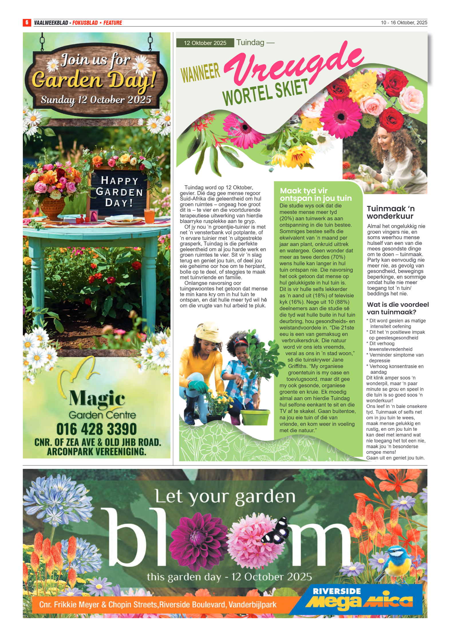 Vaalweekblad 10 – 16 Oktober, 2025 page 6