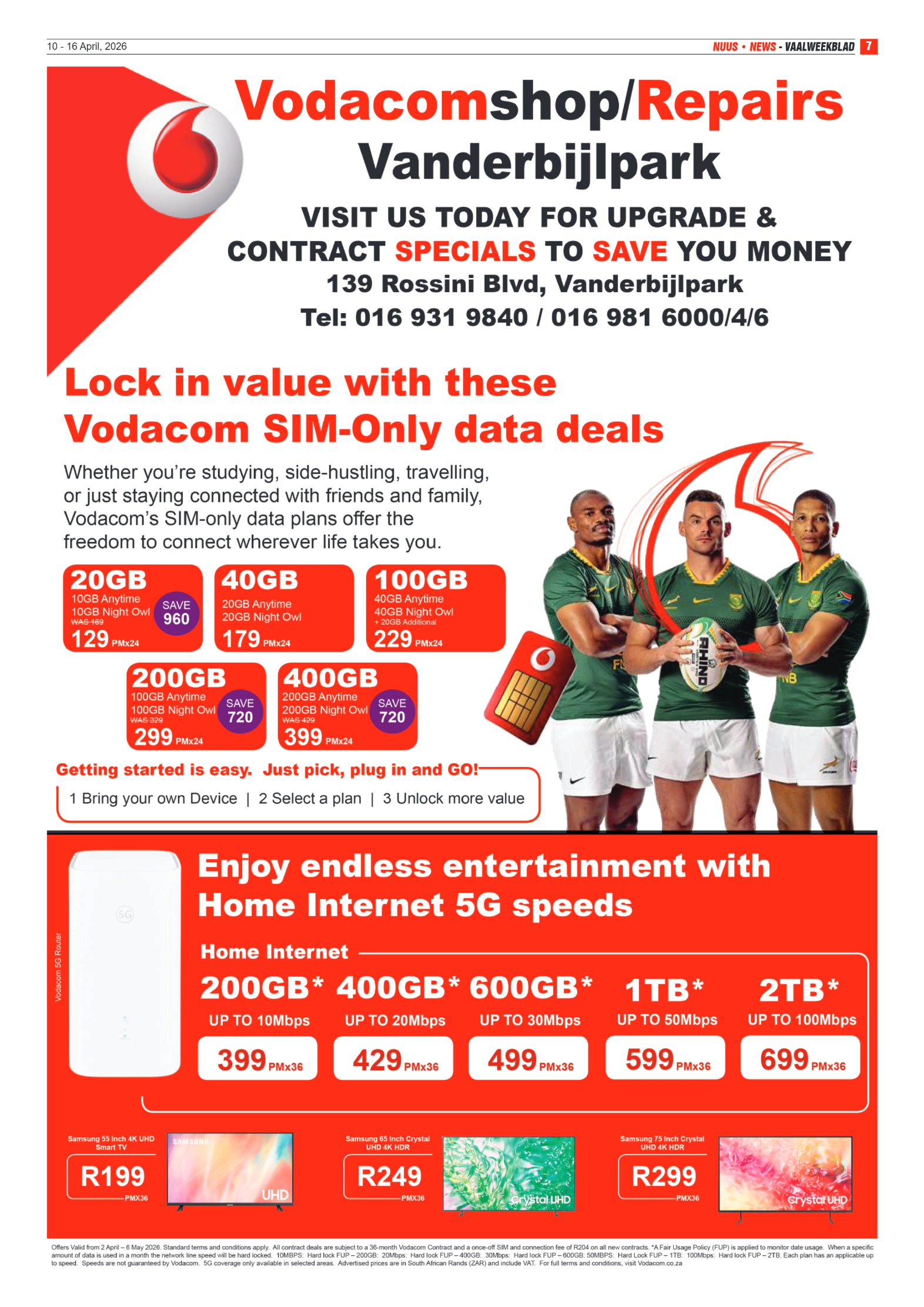 Vaalweekblad – 10 April 2026 page 7