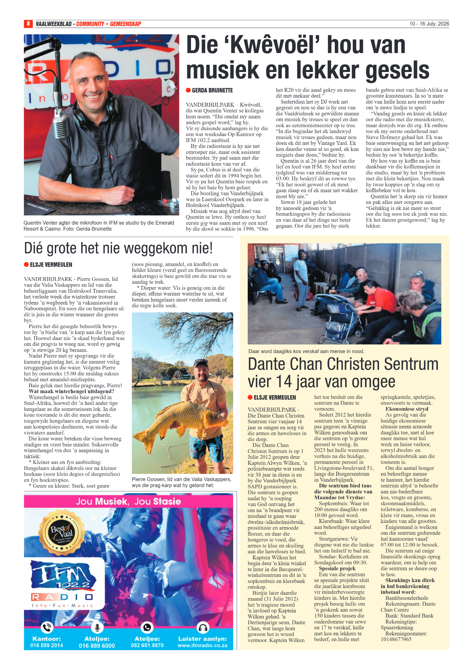 Vaalweekblad – 10 Julie 2026 page 8