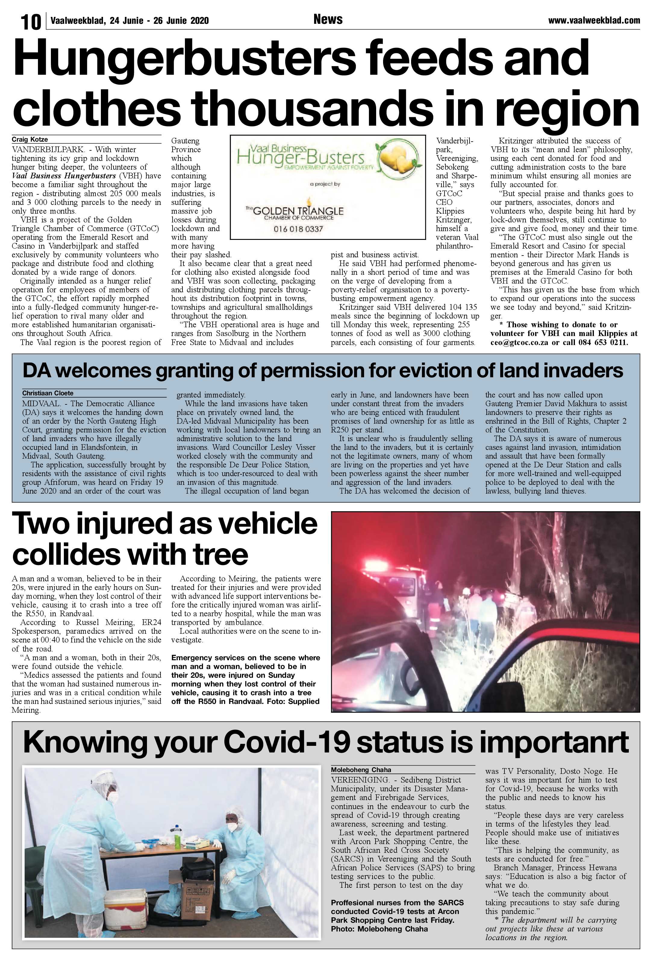 Vaalweekblad 24 Junie – 26 Junie 2020 page 10