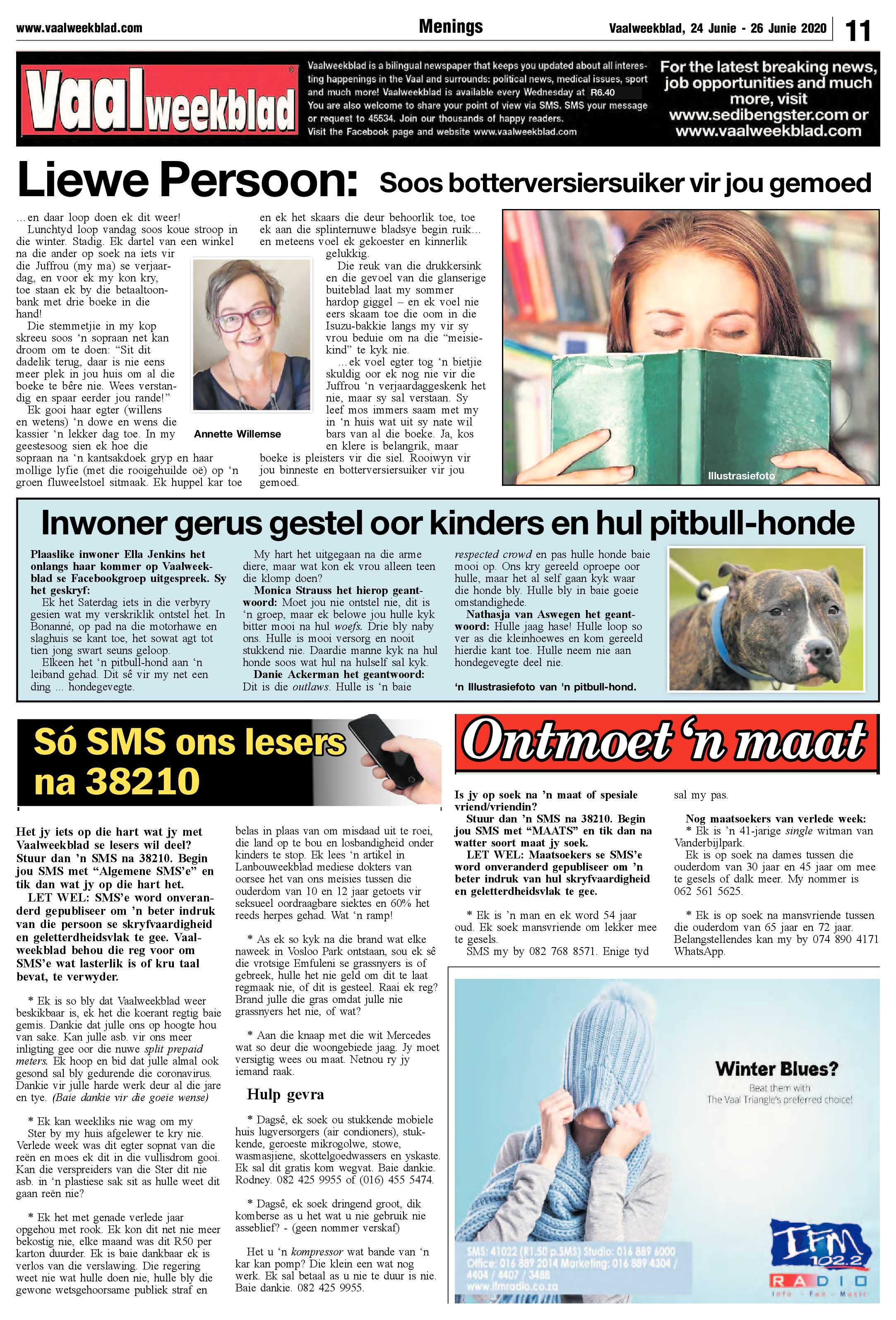 Vaalweekblad 24 Junie – 26 Junie 2020 page 11