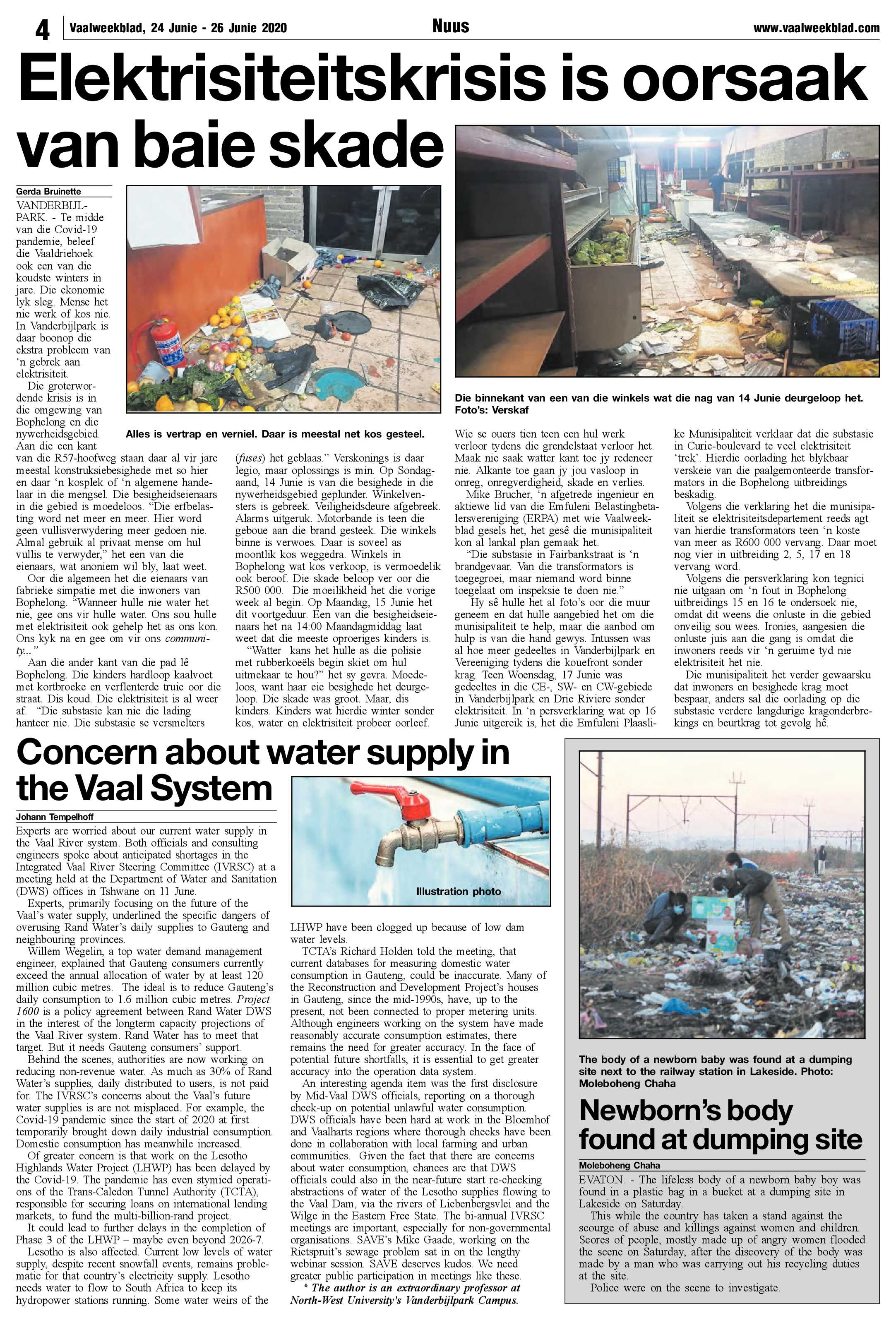 Vaalweekblad 24 Junie – 26 Junie 2020 page 4