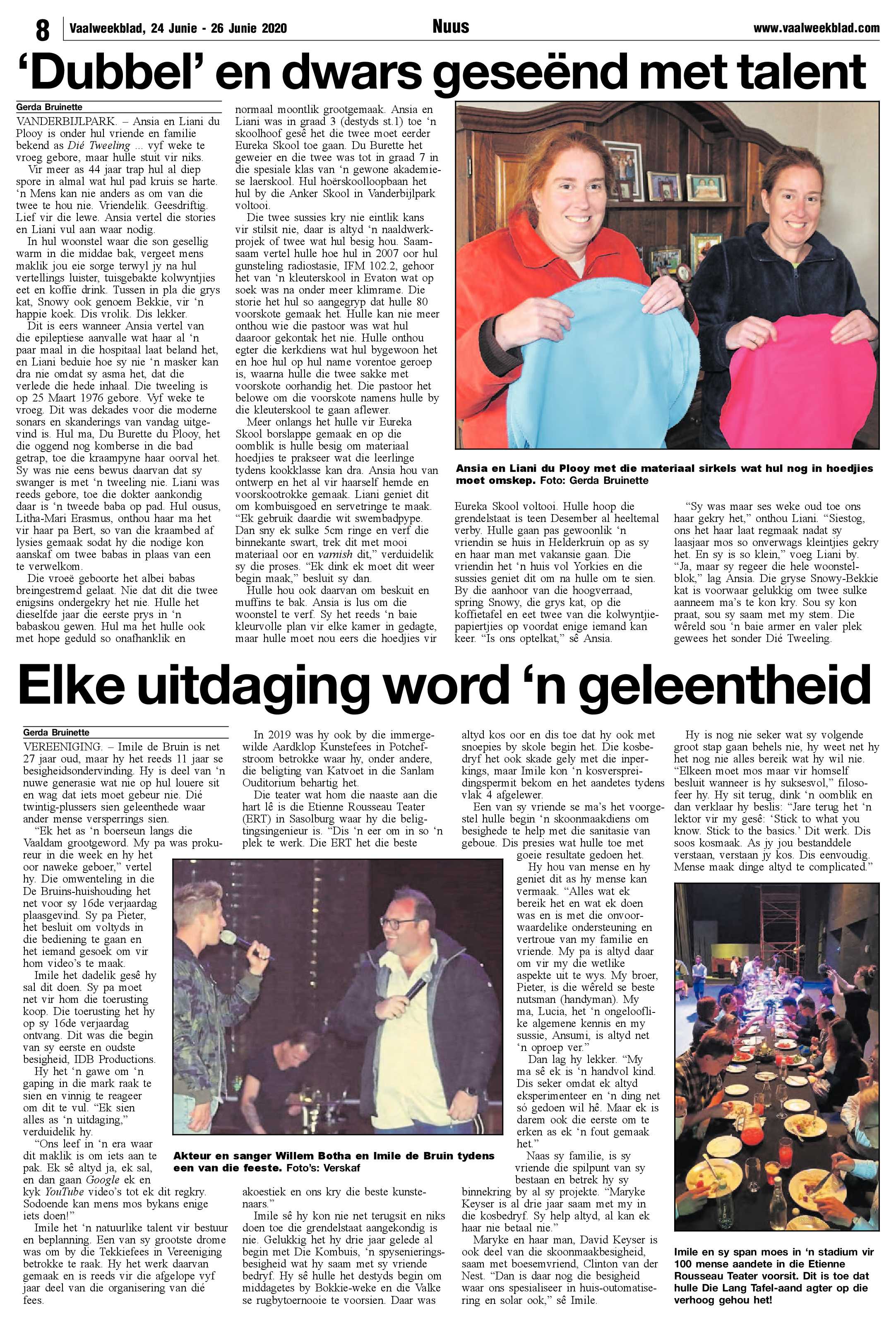 Vaalweekblad 24 Junie – 26 Junie 2020 page 8