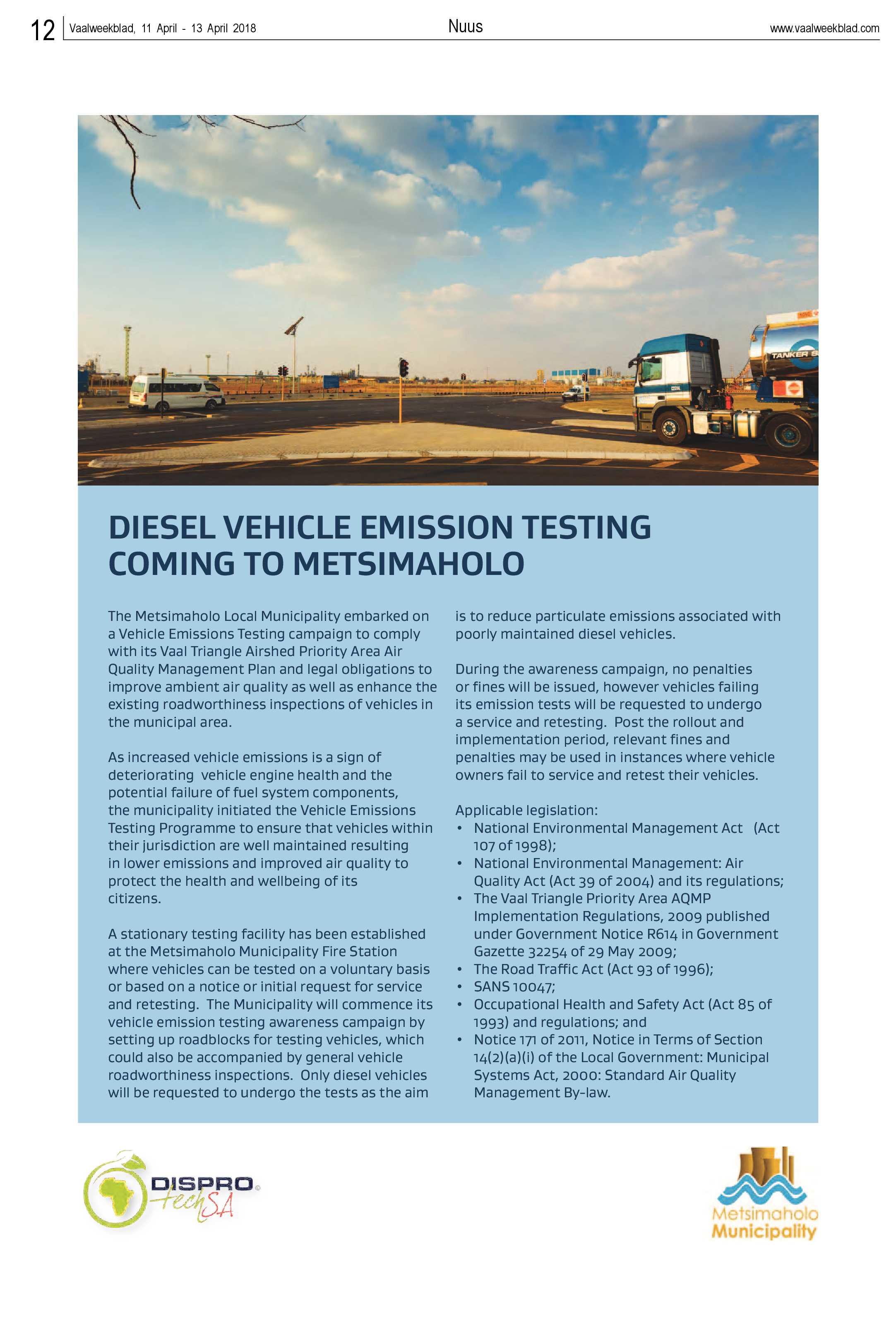 Vaalweekblad 11 – 13 April 2018 page 12