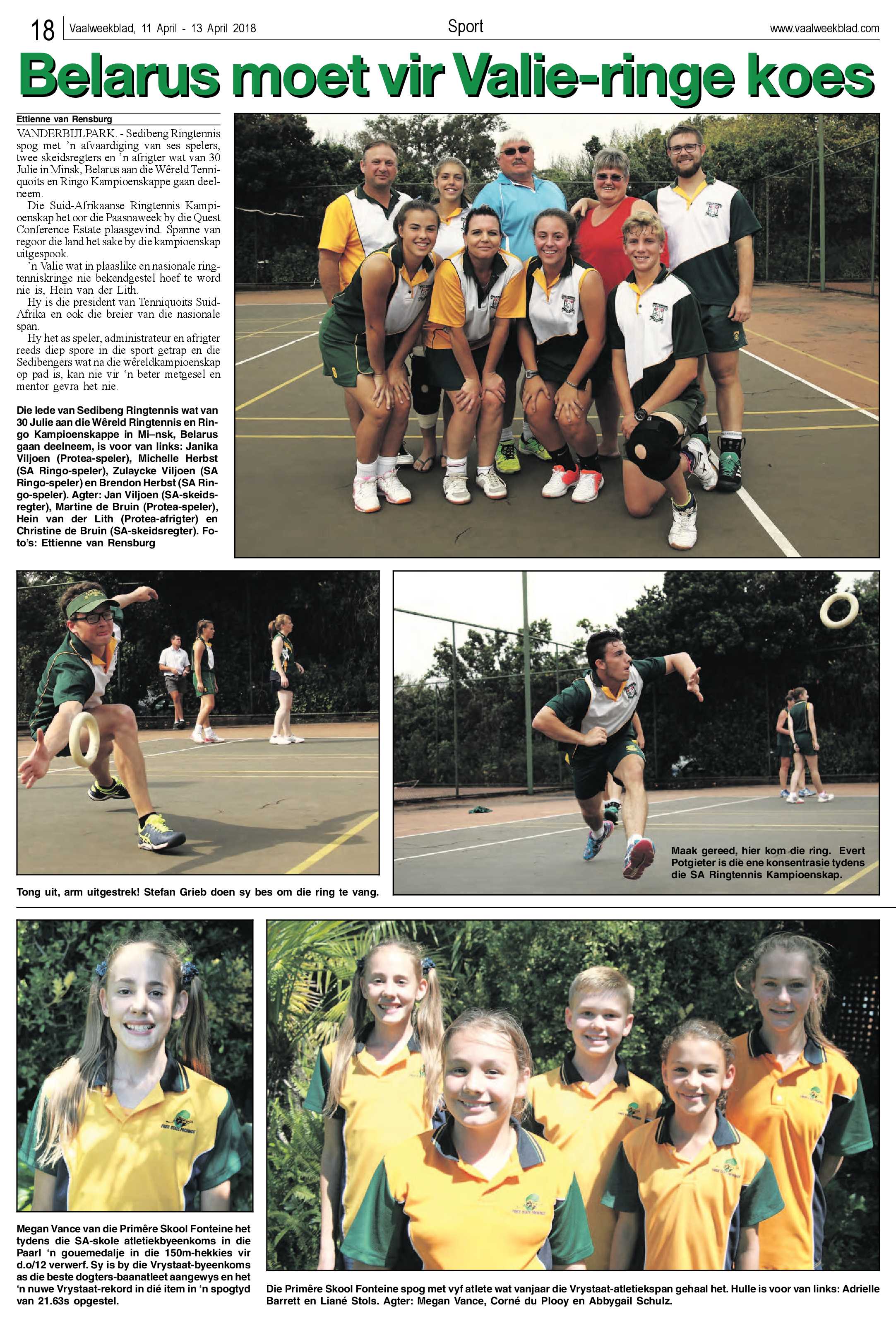 Vaalweekblad 11 – 13 April 2018 page 18