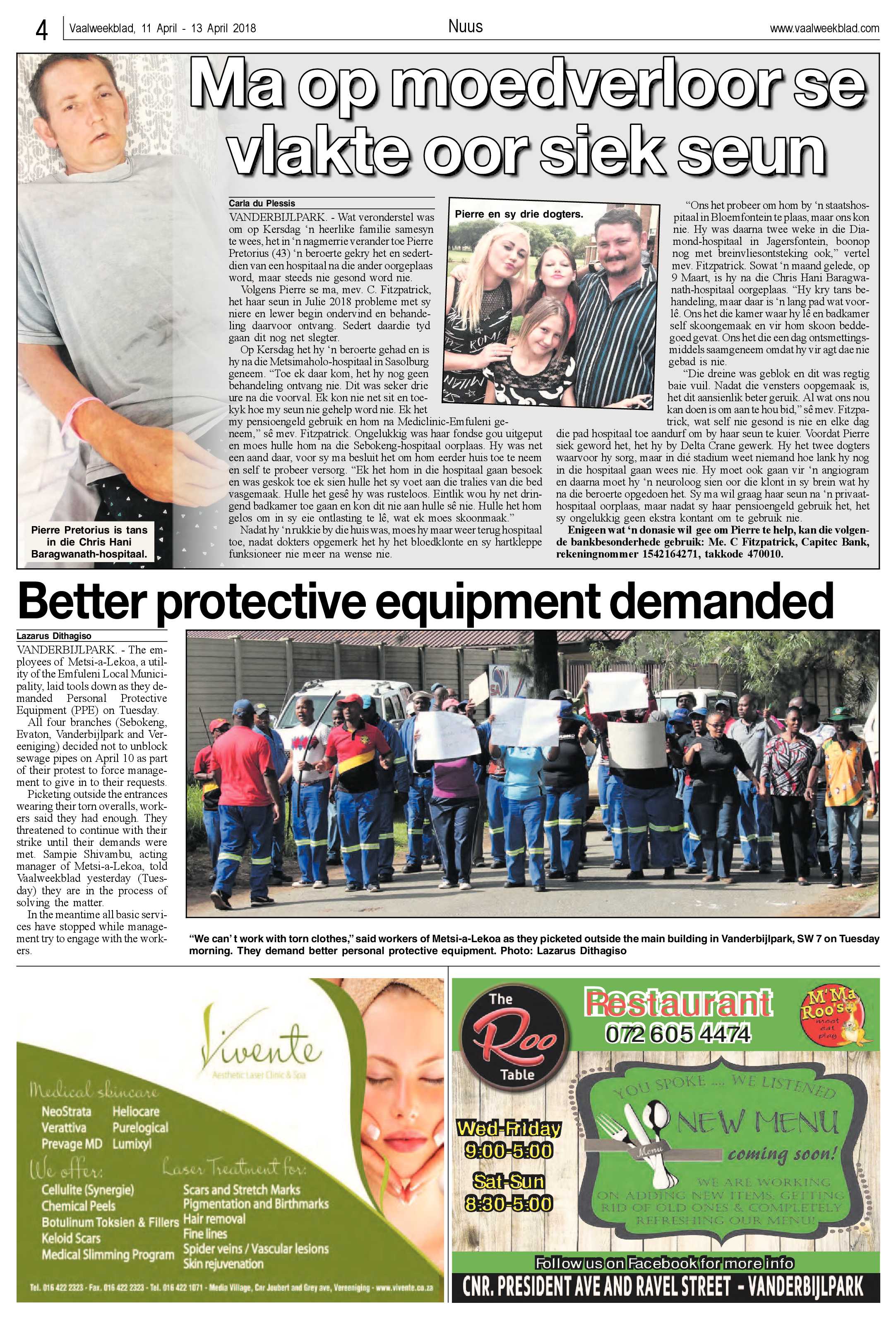 Vaalweekblad 11 – 13 April 2018 page 4