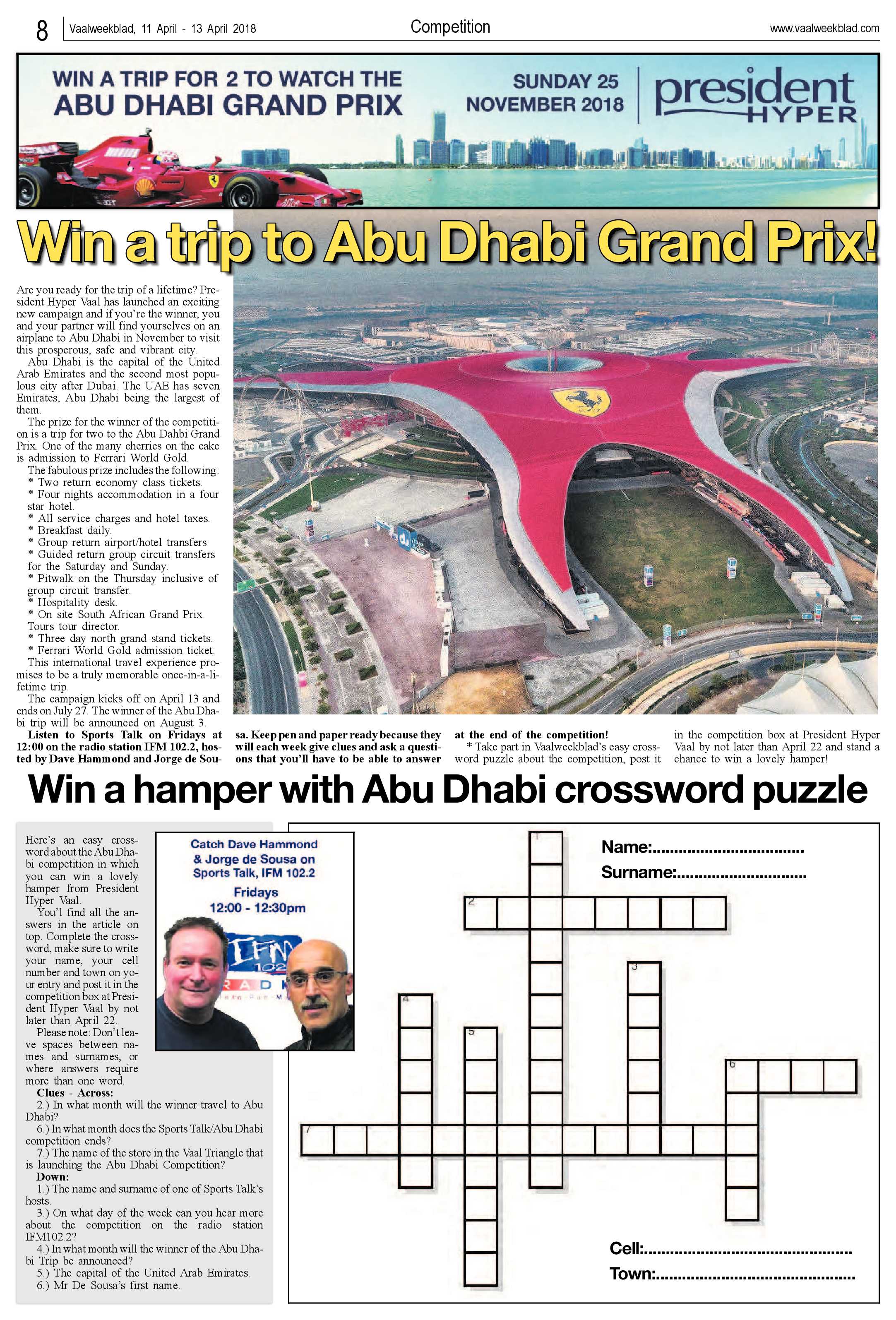 Vaalweekblad 11 – 13 April 2018 page 8