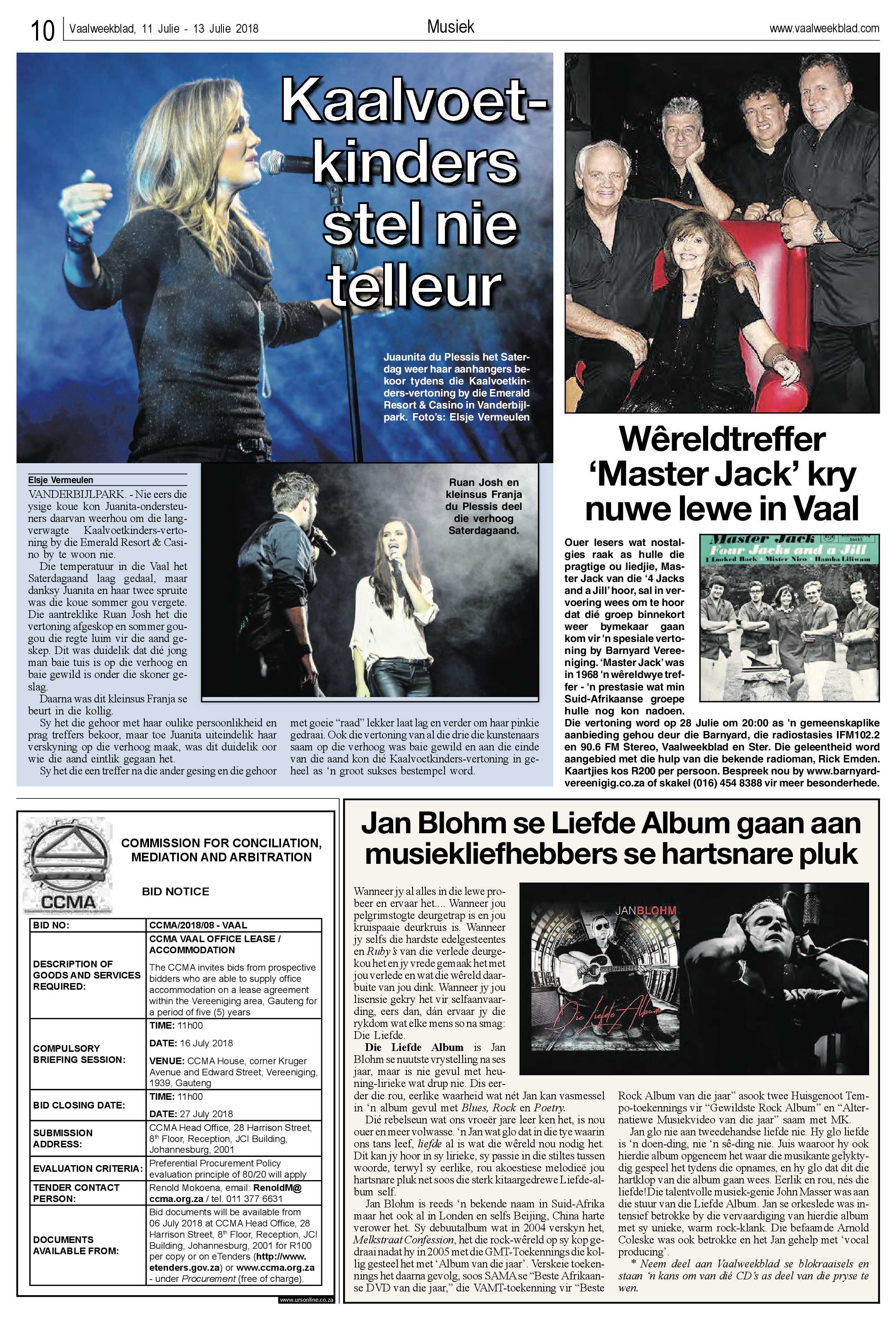 Vaalweekblad 11 – 13 Julie 2018 page 10