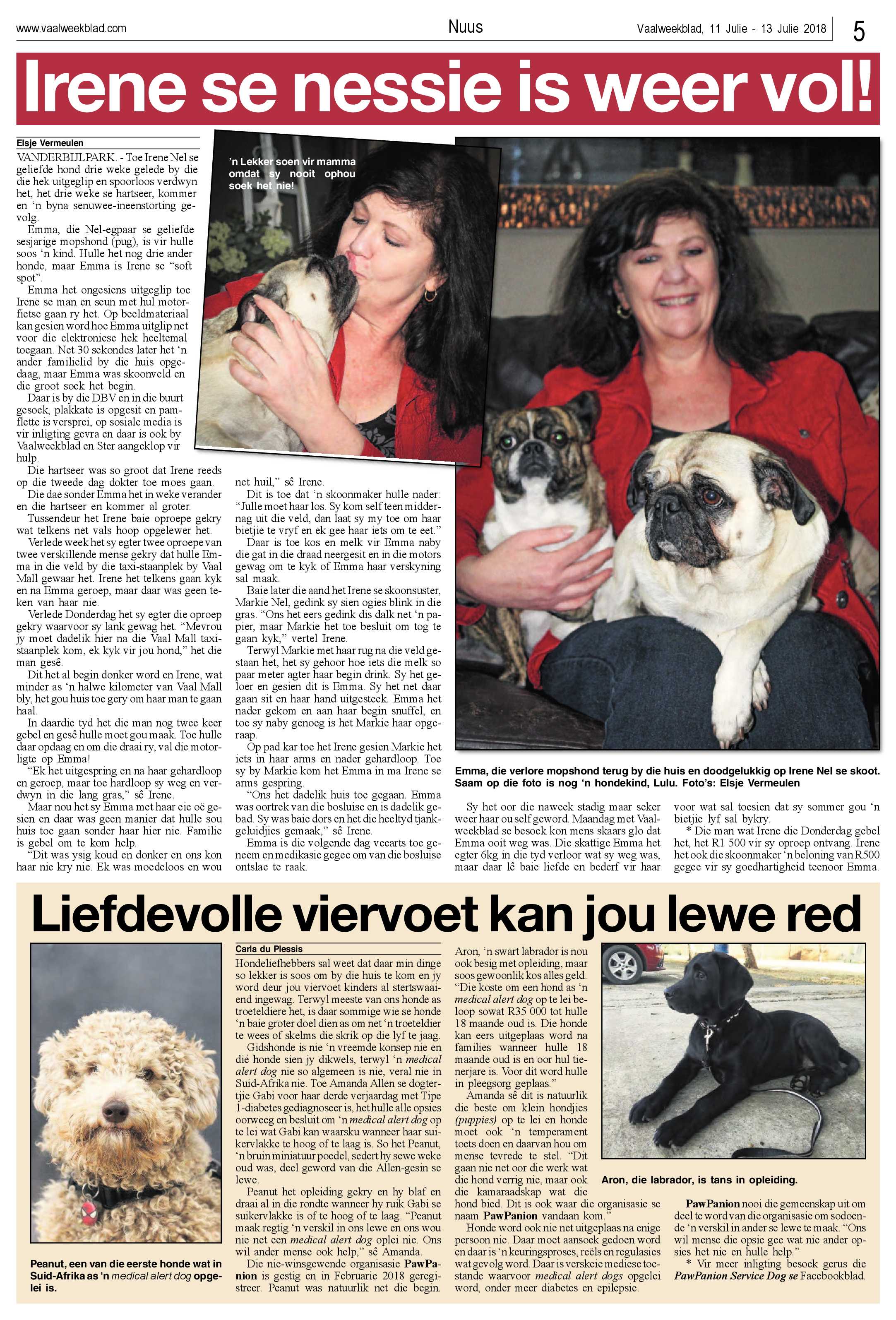 Vaalweekblad 11 – 13 Julie 2018 page 5