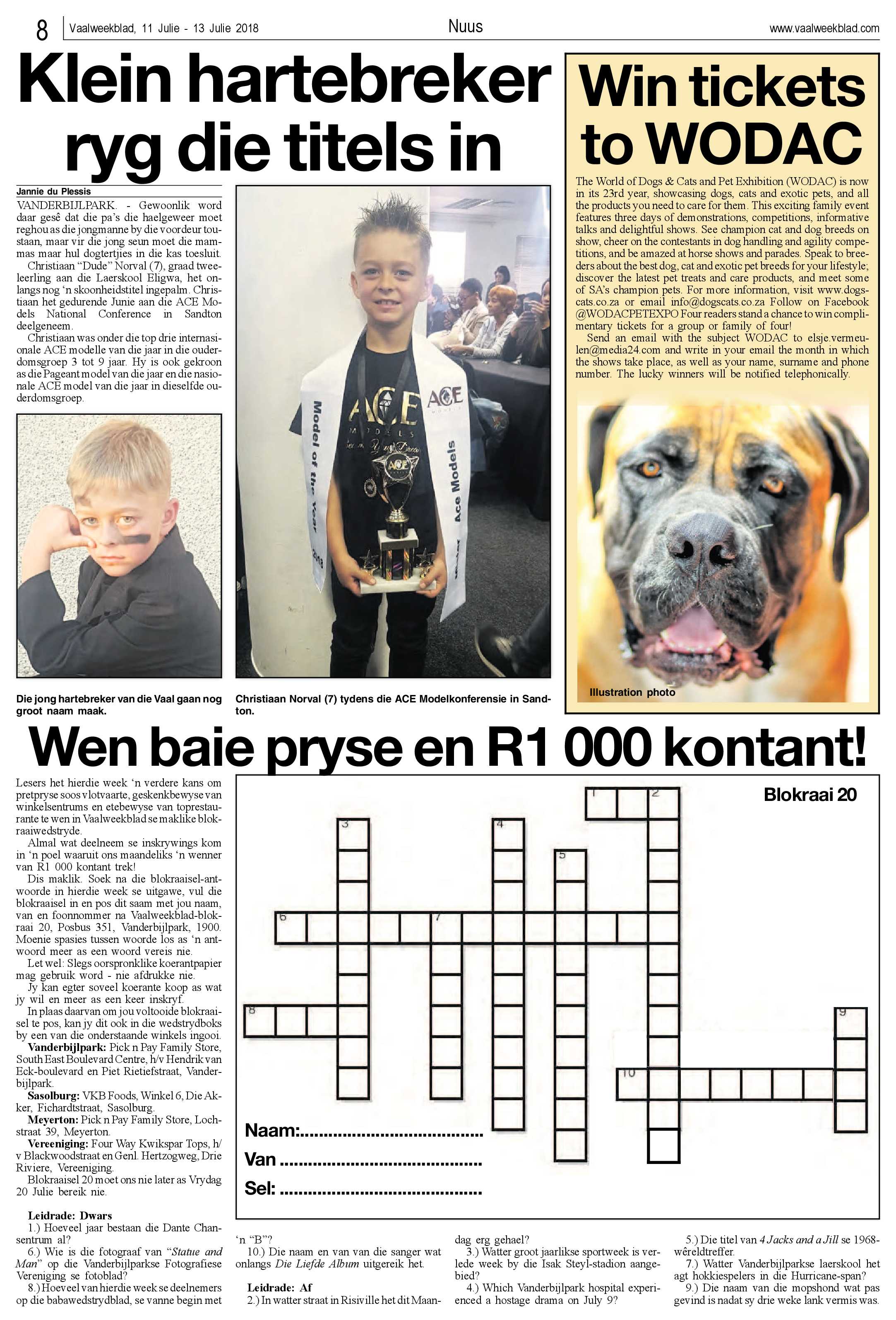 Vaalweekblad 11 – 13 Julie 2018 page 8