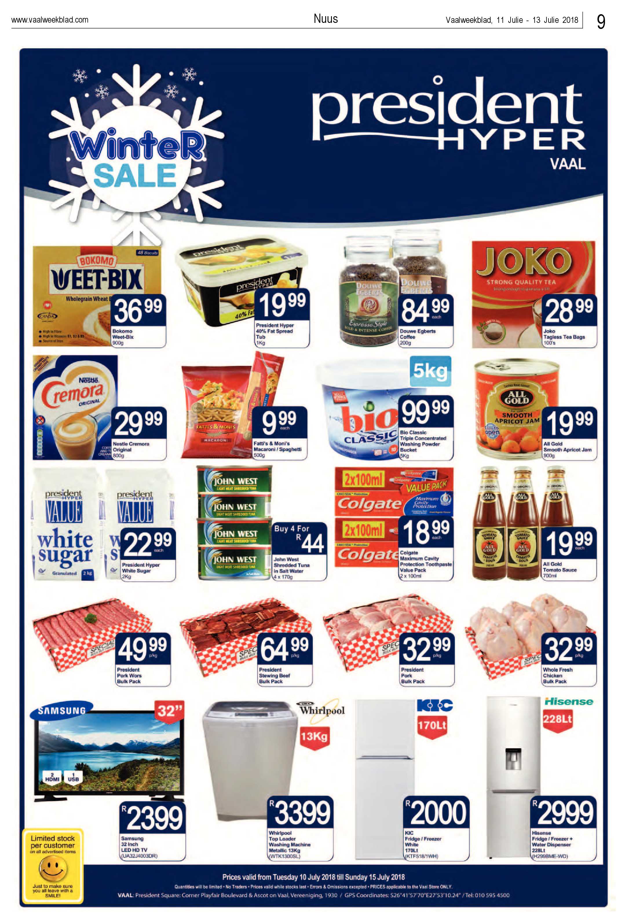 Vaalweekblad 11 – 13 Julie 2018 page 9