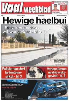 Vaalweekblad 11 – 13 Julie 2018