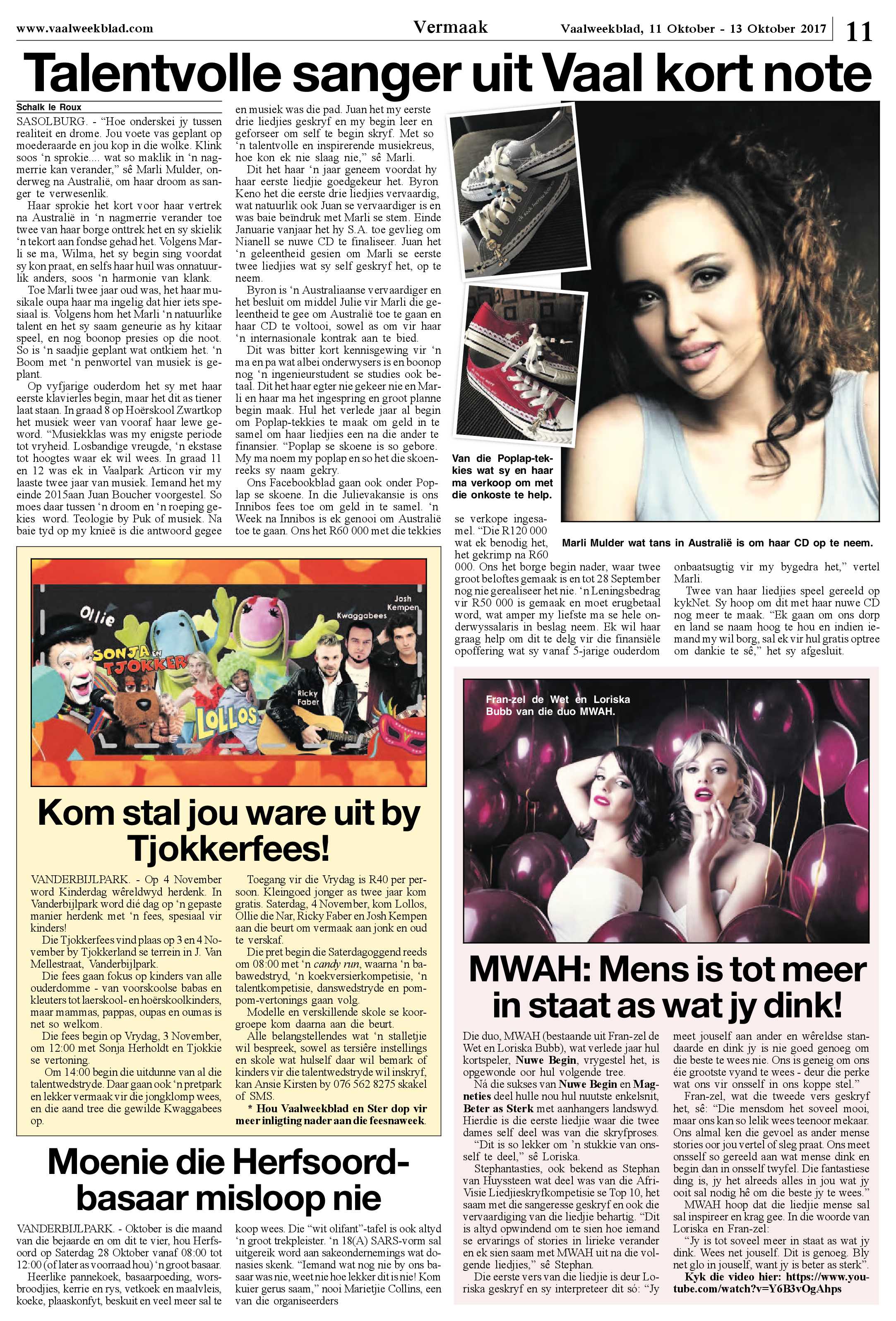Vaalweekblad 11 – 13 Oktober 2017 page 11