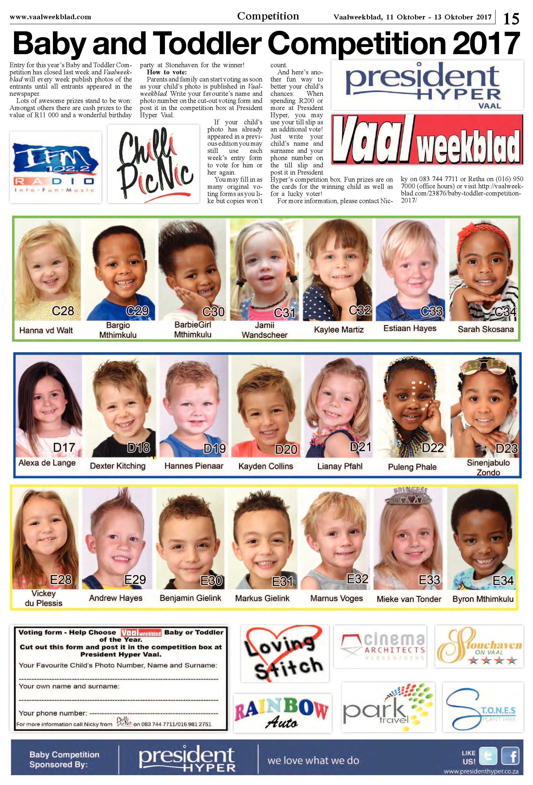 Vaalweekblad 11 – 13 Oktober 2017 page 15