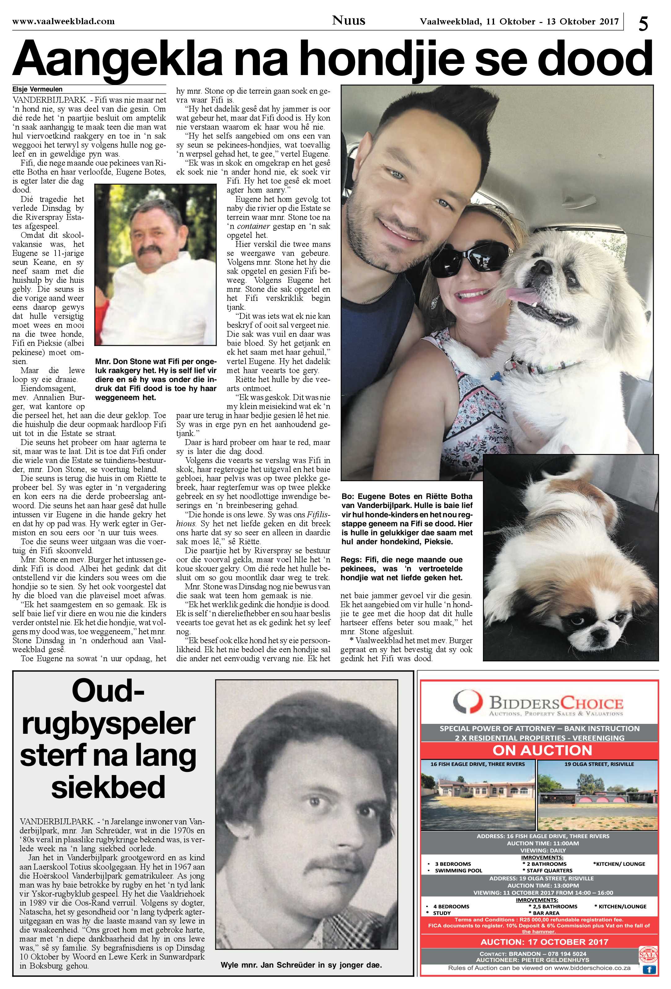 Vaalweekblad 11 – 13 Oktober 2017 page 5