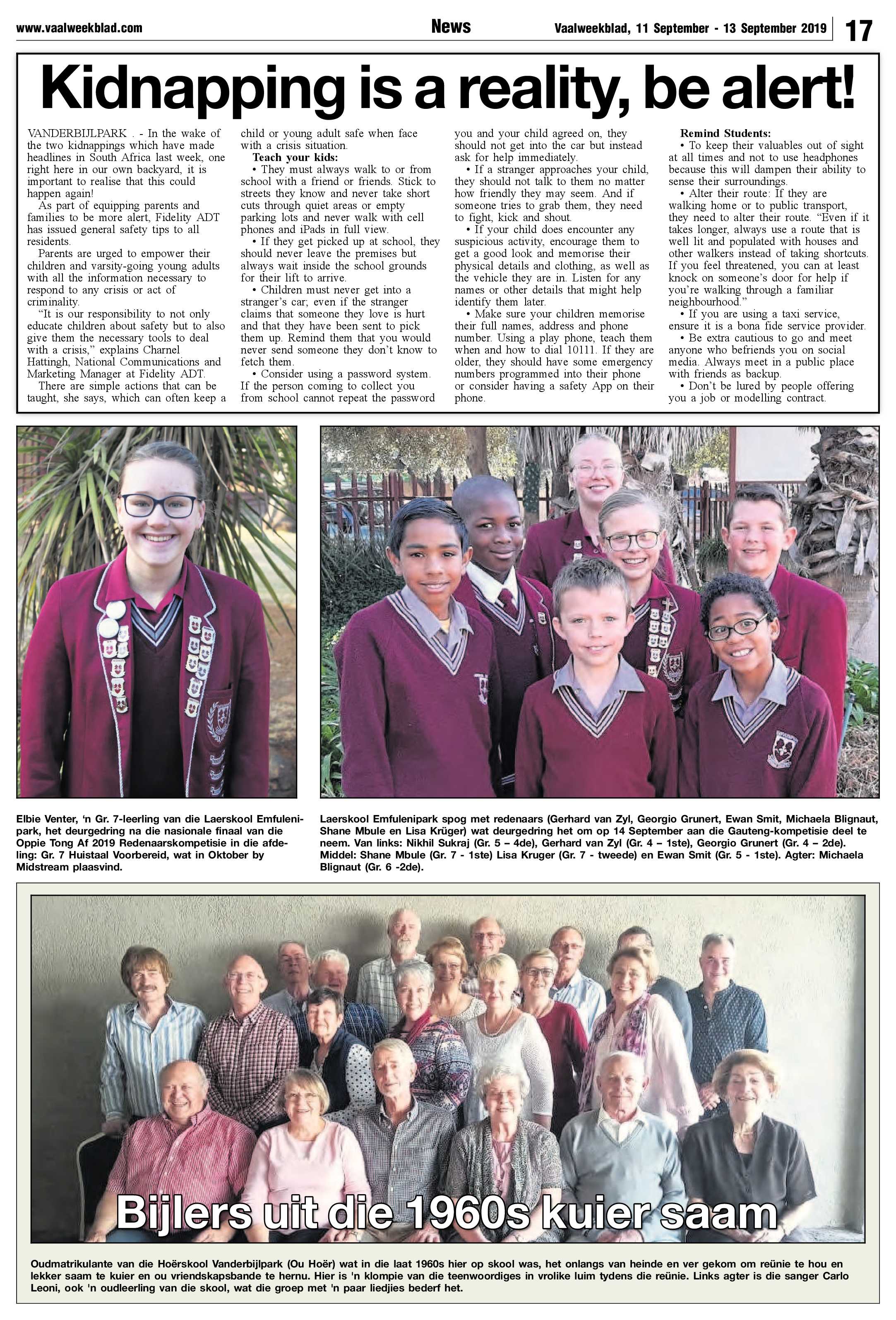 Vaalweekblad 11 – 13 September 2019 page 17