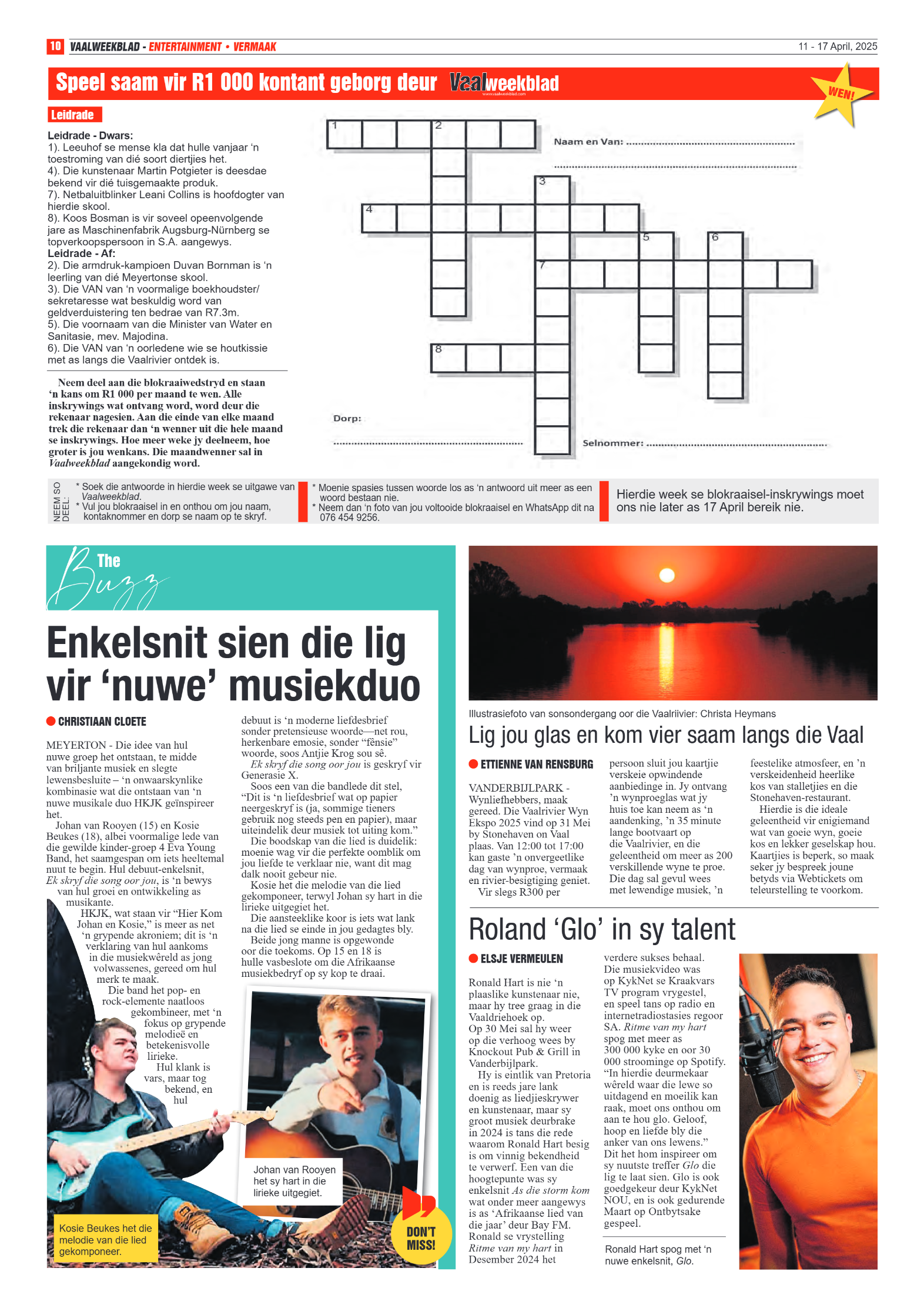 Vaalweekblad 11 – 17 April, 2025 page 11