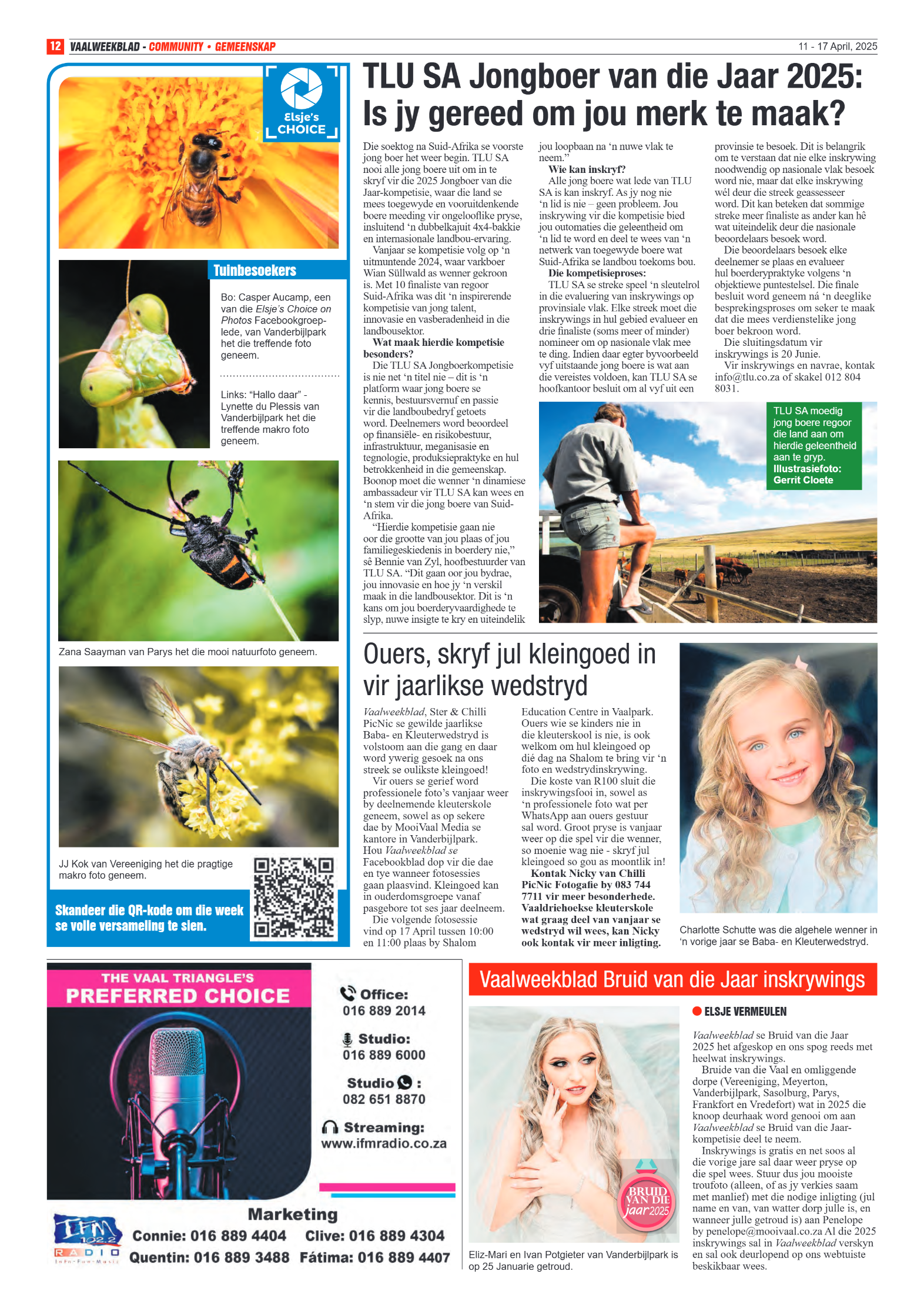 Vaalweekblad 11 – 17 April, 2025 page 12