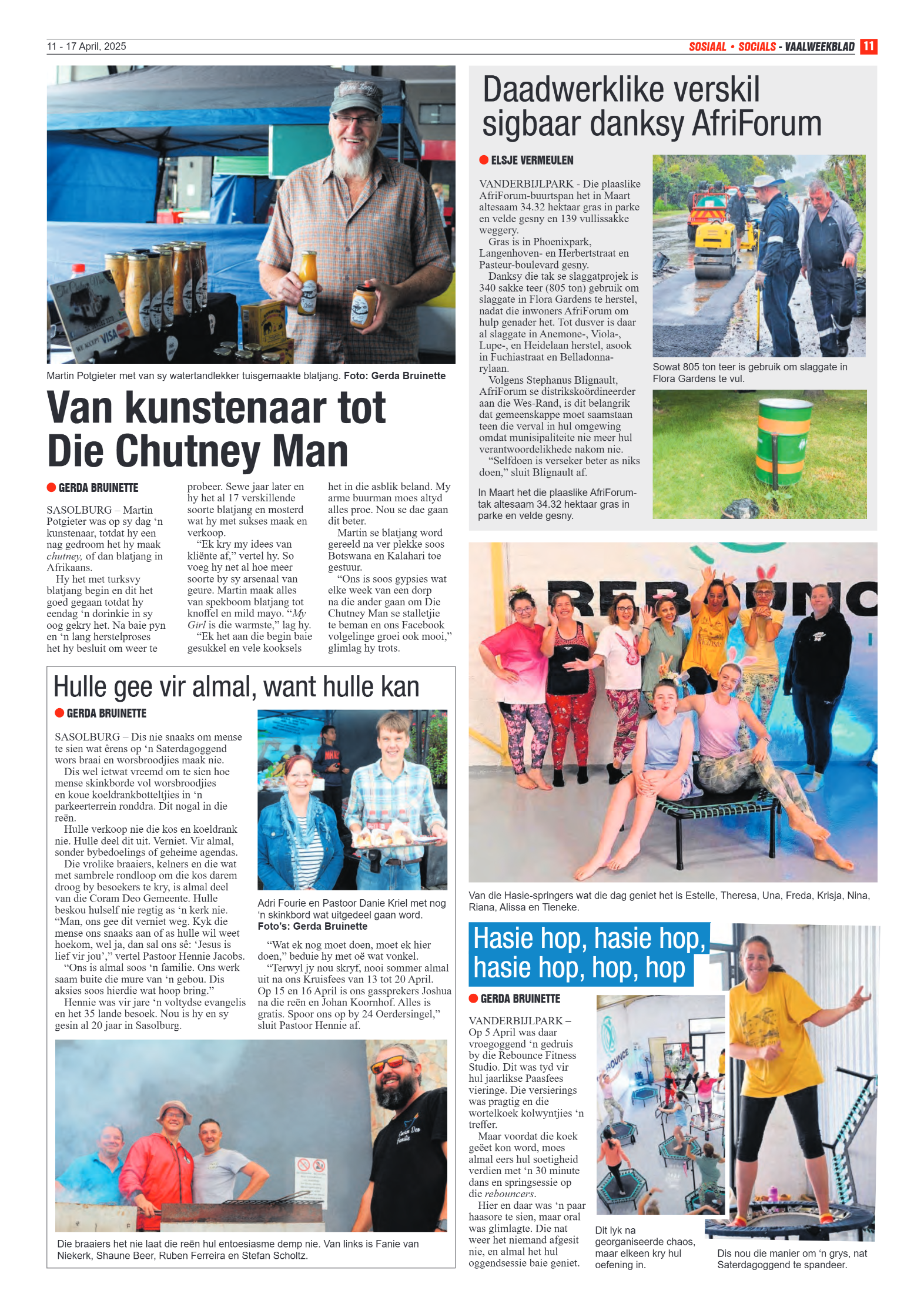 Vaalweekblad 11 – 17 April, 2025 page 9