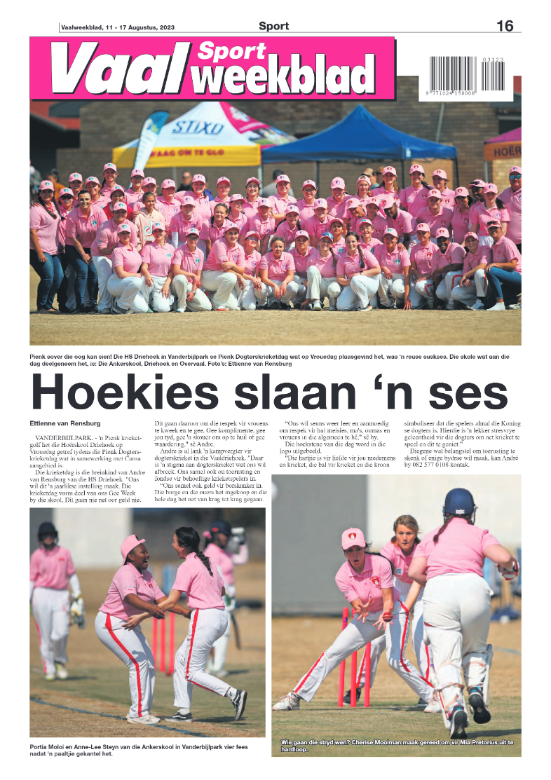 Vaalweekblad, 11 – 17 Augustus, 2023 page 16