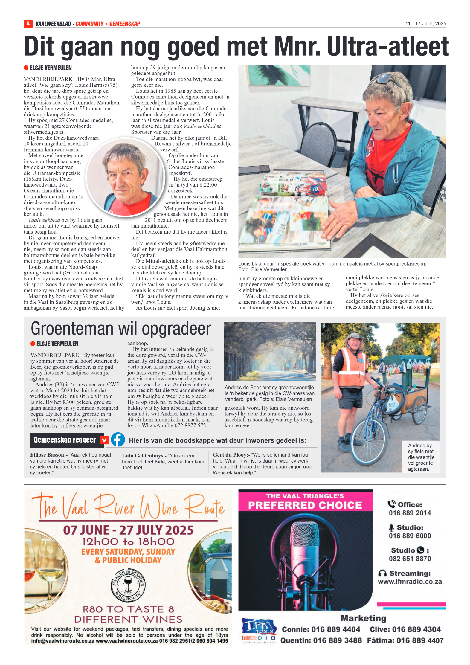 Vaalweekblad 11 – 17 Julie, 2025 page 4