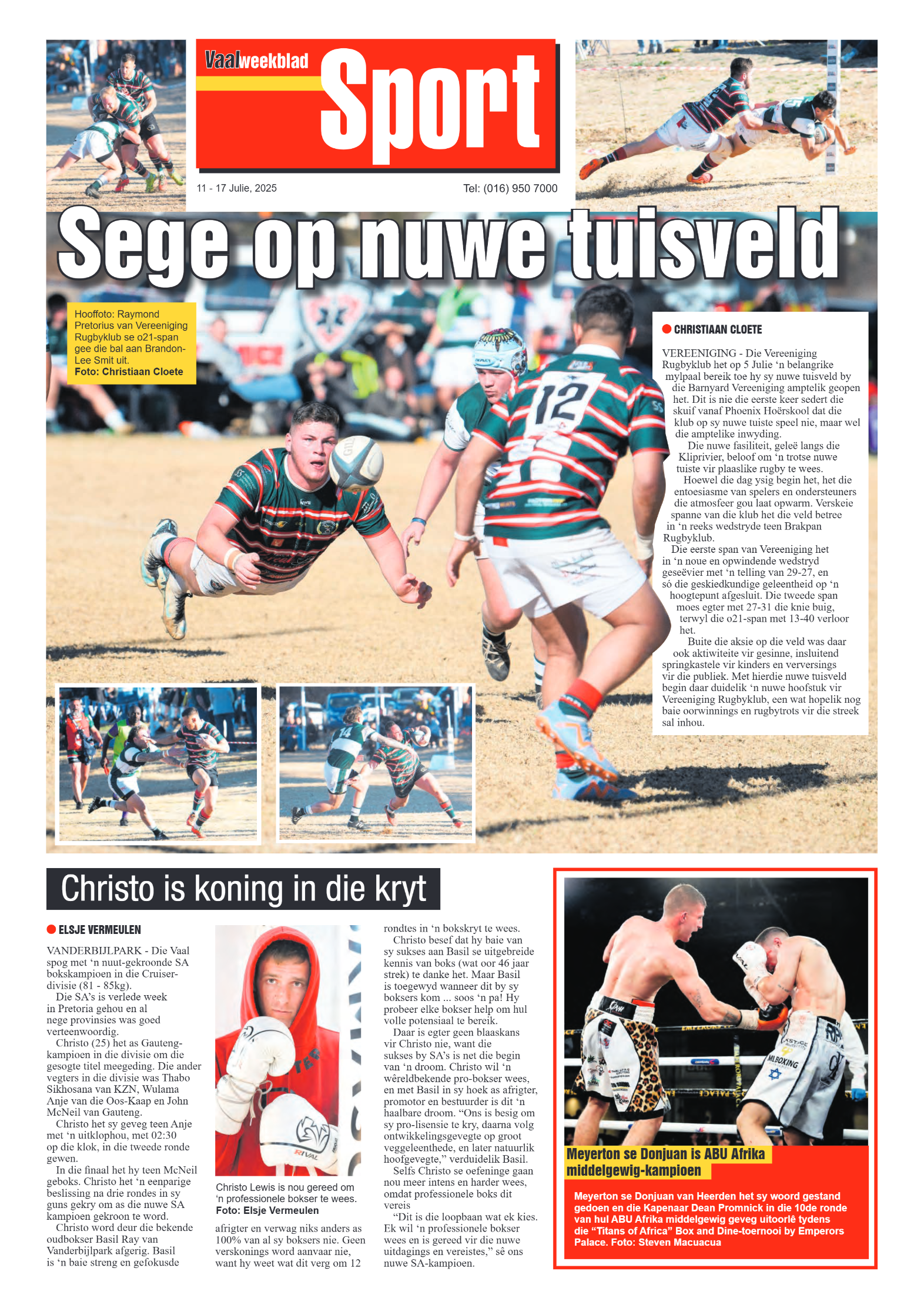 Vaalweekblad 11 – 17 Julie, 2025 page 8