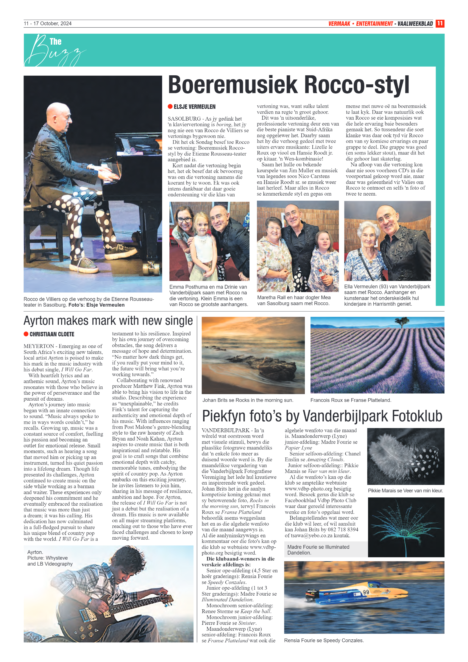 Vaalweekblad 11 – 17 October, 2024 page 11