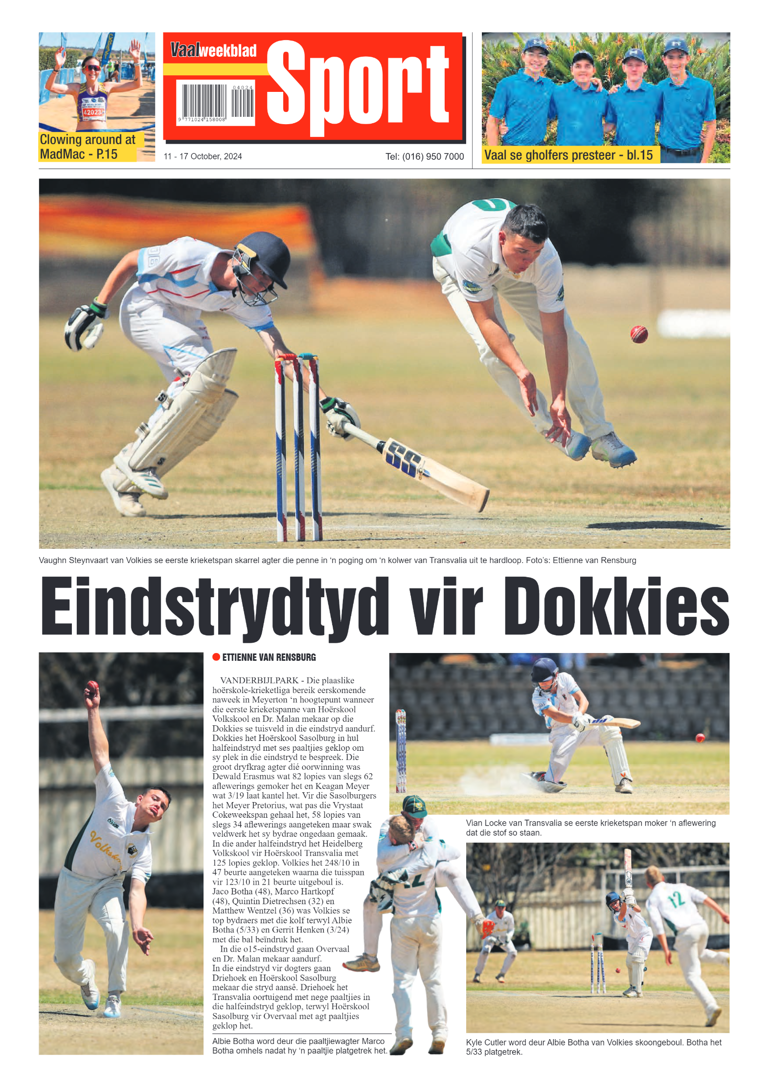 Vaalweekblad 11 – 17 October, 2024 page 16